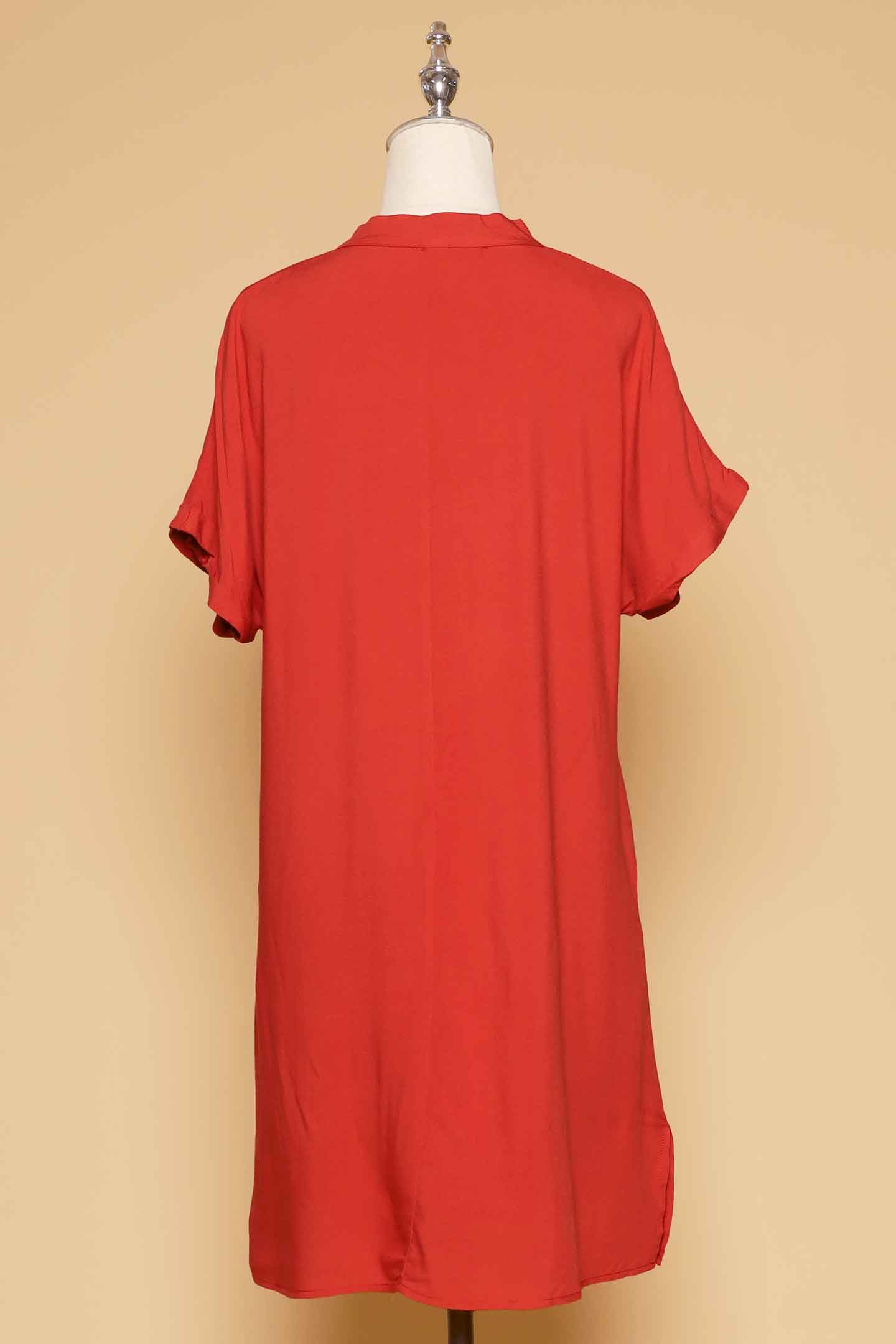 PO - Penn Dress in Burnt Orange