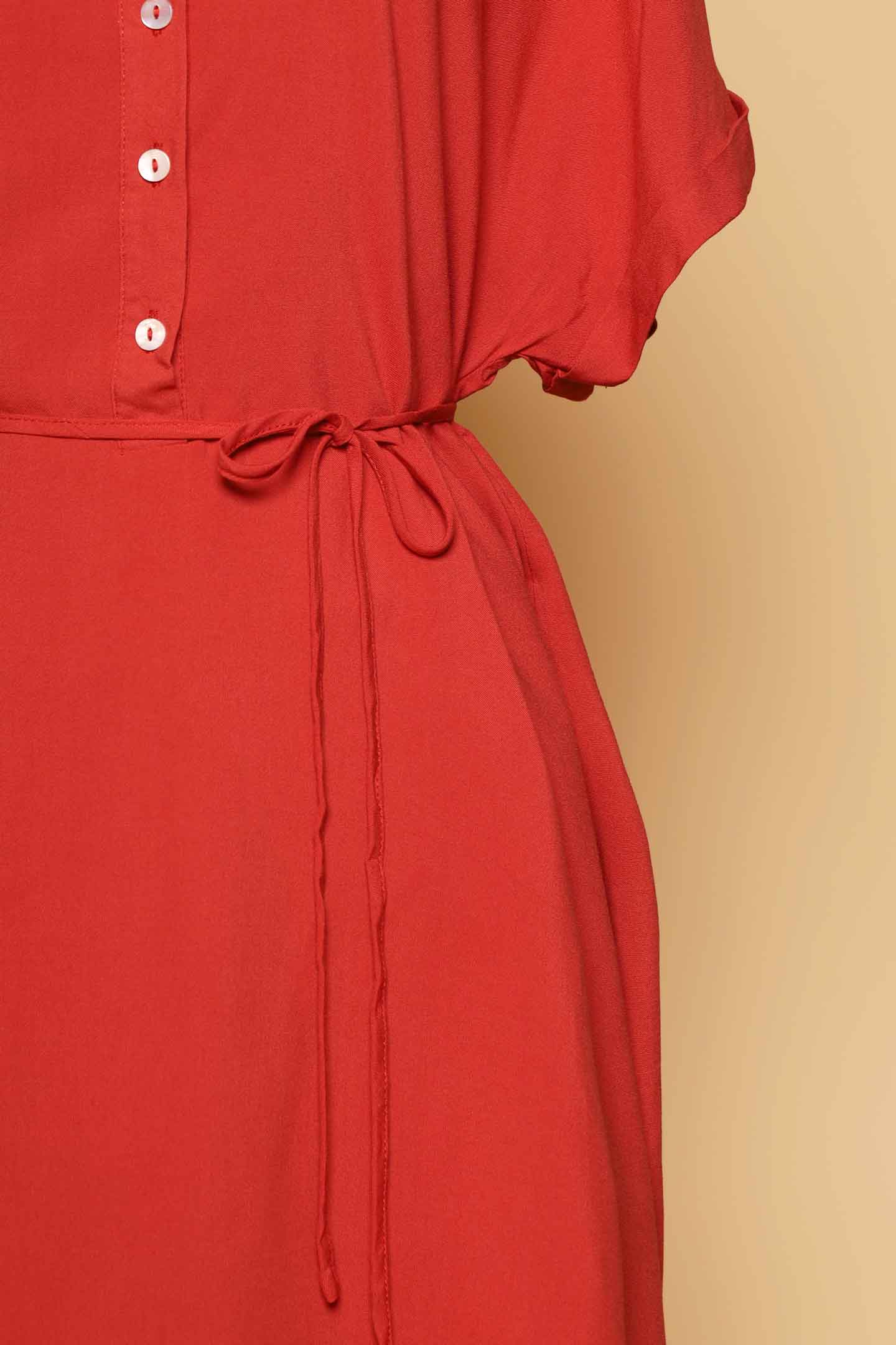 Penn Dress in Burnt Orange