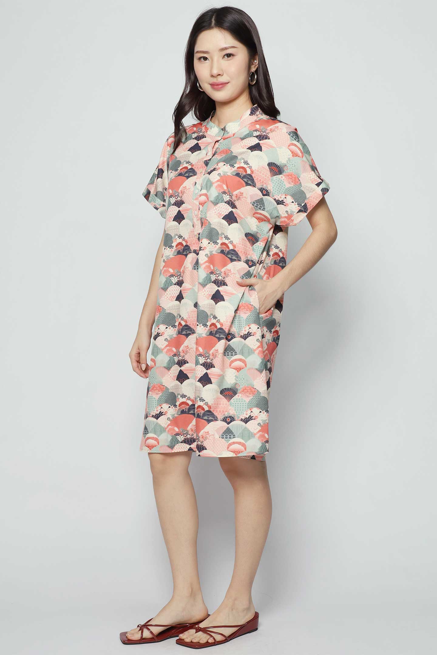 Penn Dress in Japanese Hills