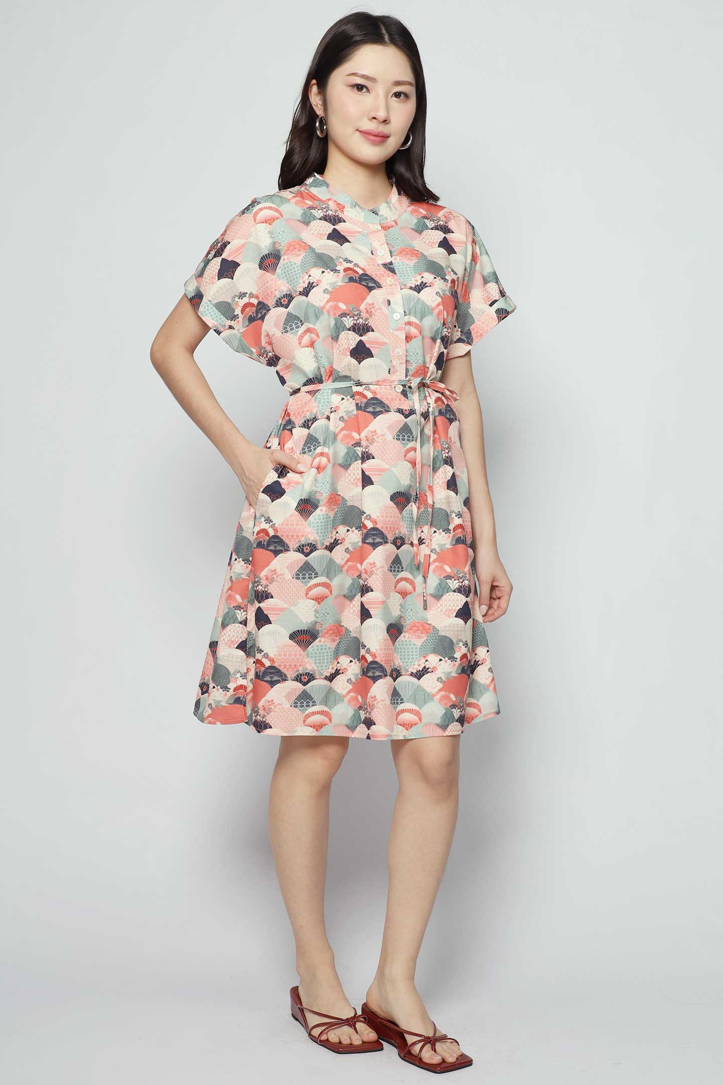 Penn Dress in Japanese Hills