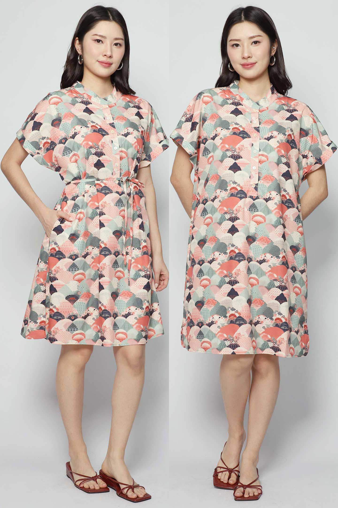 Penn Dress in Japanese Hills