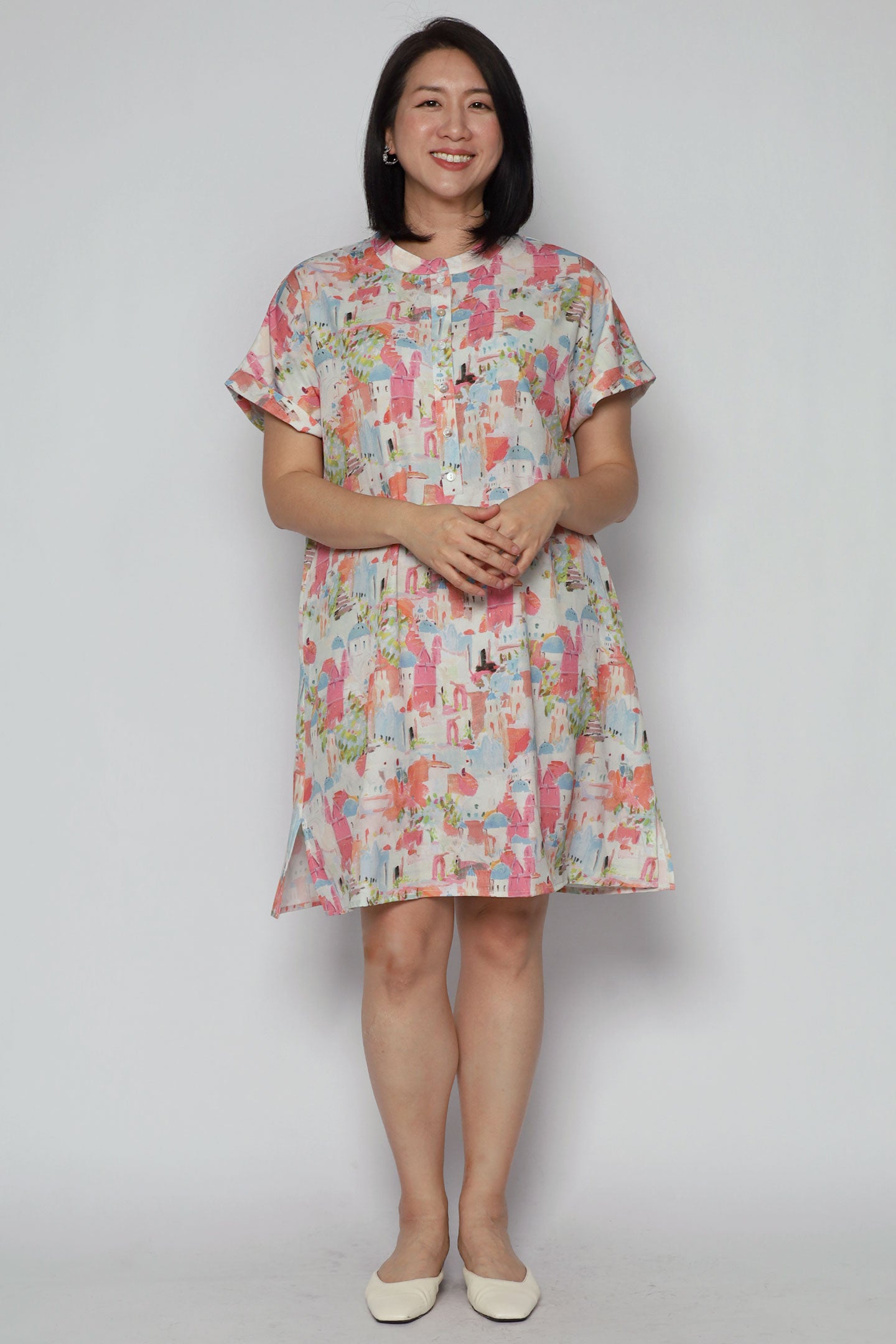 Penn Dress in Santorini Blush