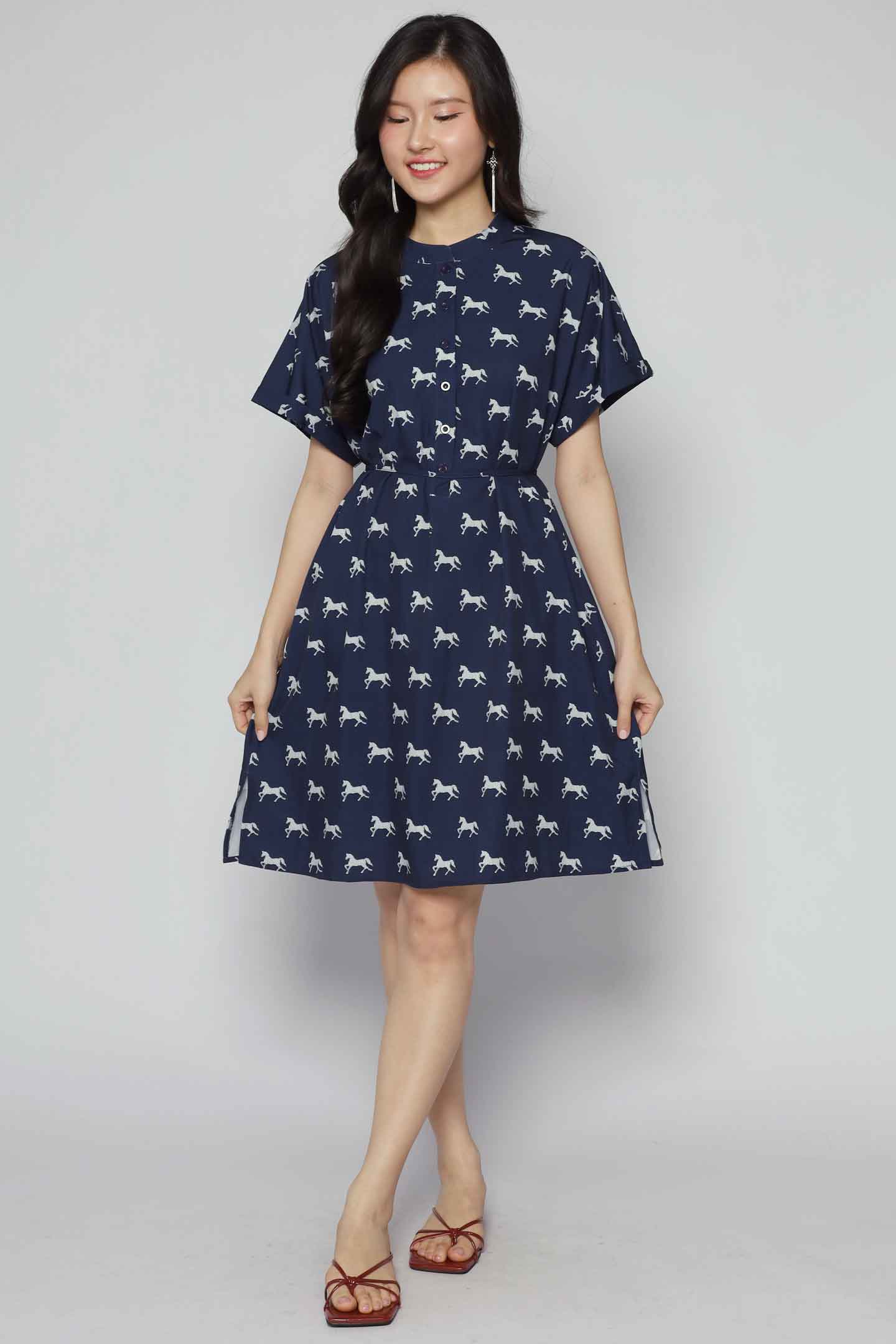 Backorders Penn Dress in Stallion