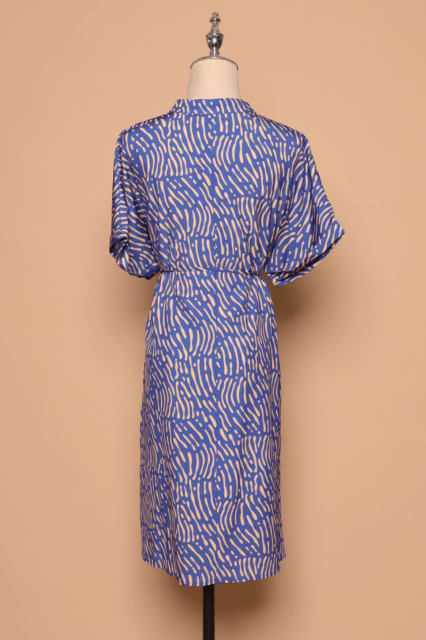 PO - Penn Dress in Yellow Scribbles