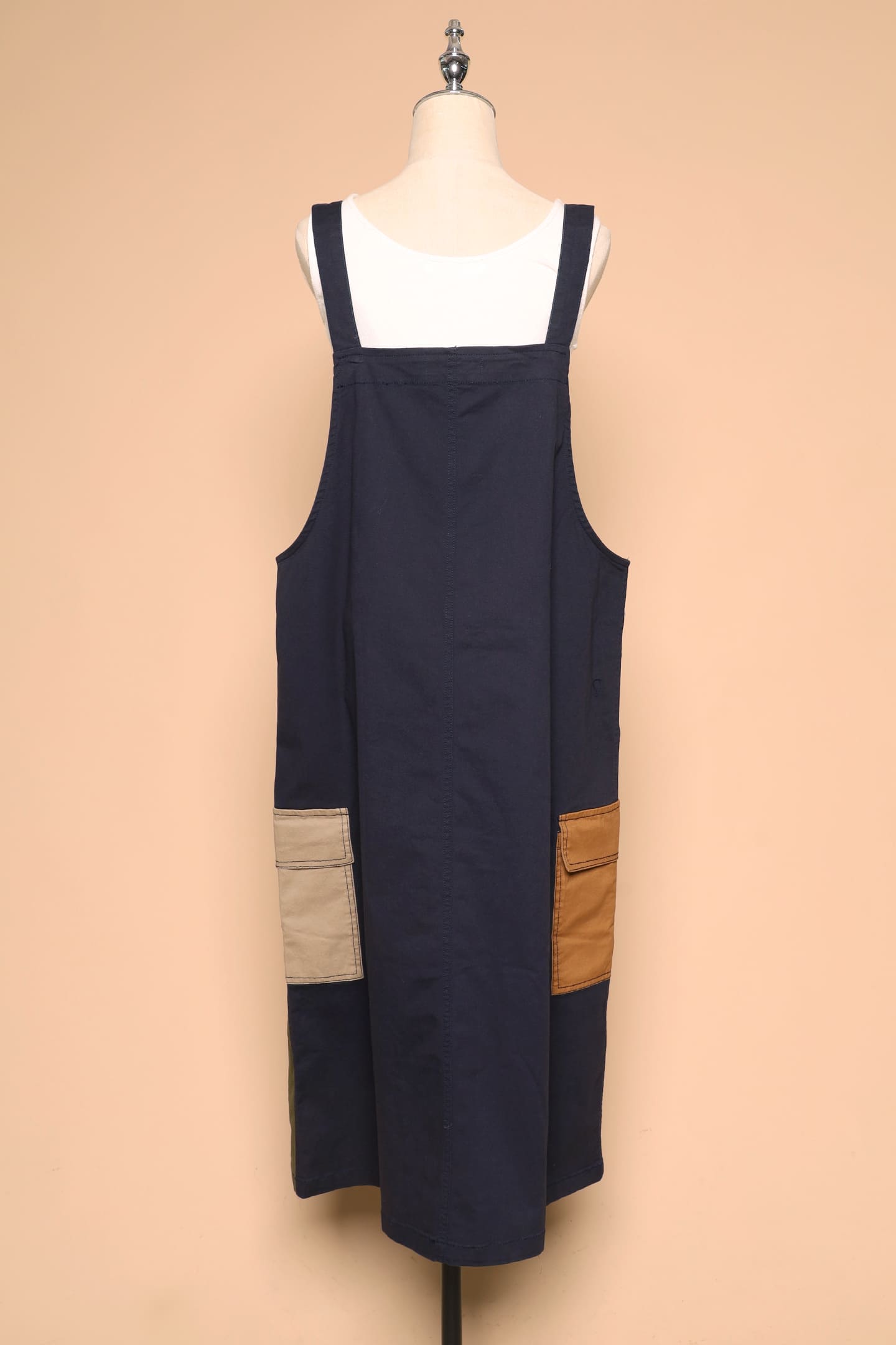 PO - Phoenix Colourblock Pinafore Dress
