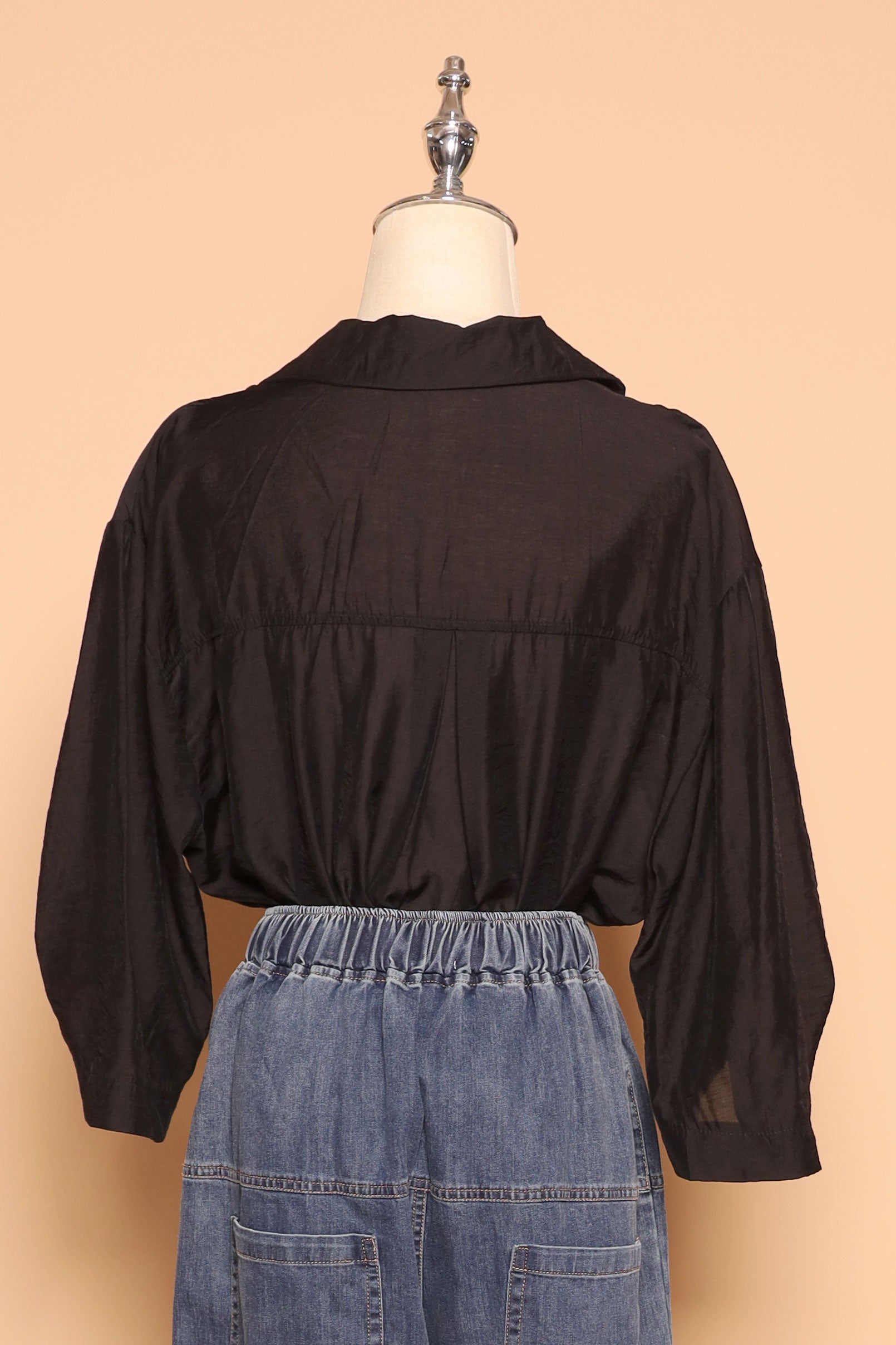 PO - Piao Top in Black
