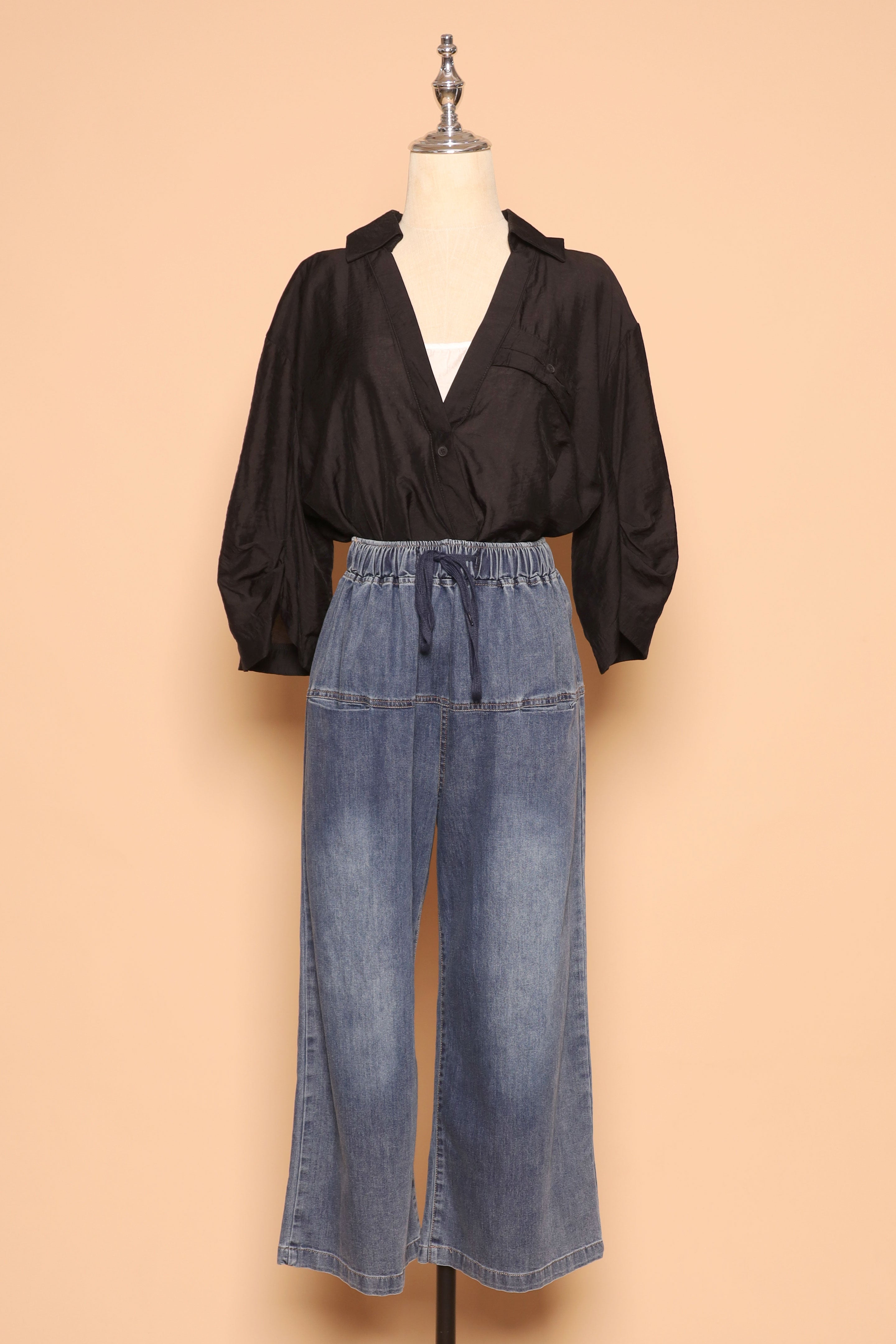 PO - Piao Top in Black