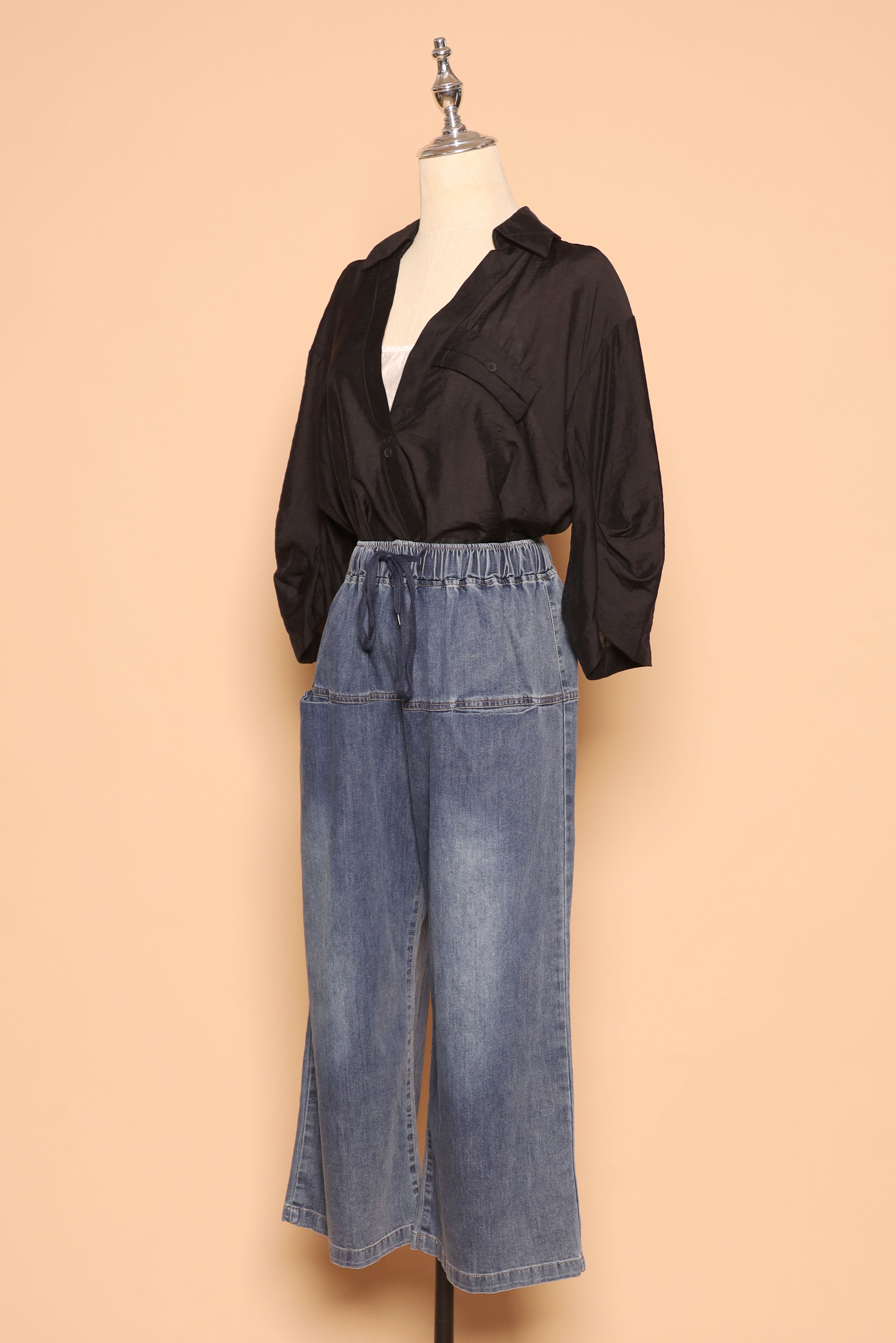 PO - Piao Top in Black
