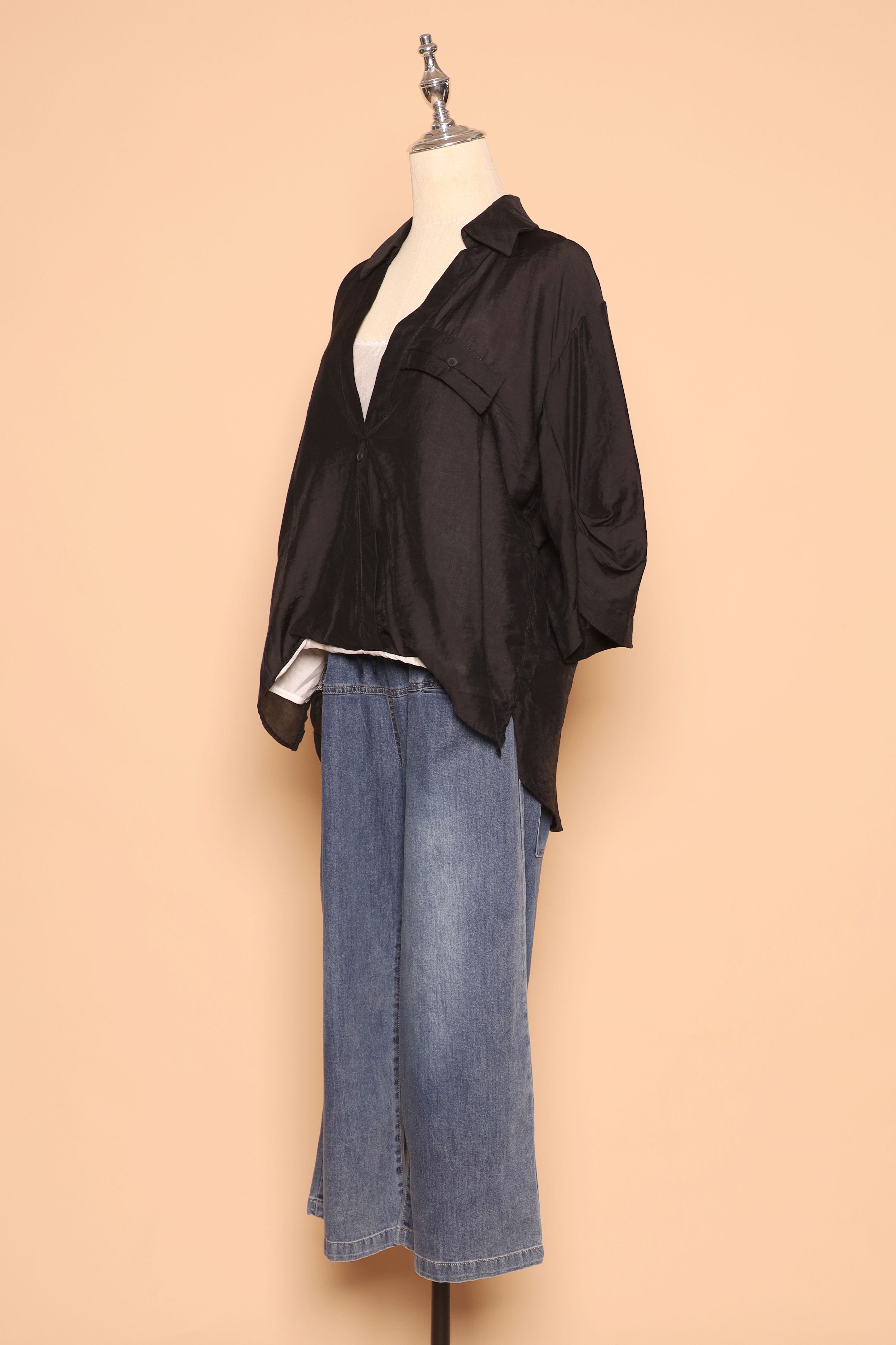PO - Piao Top in Black