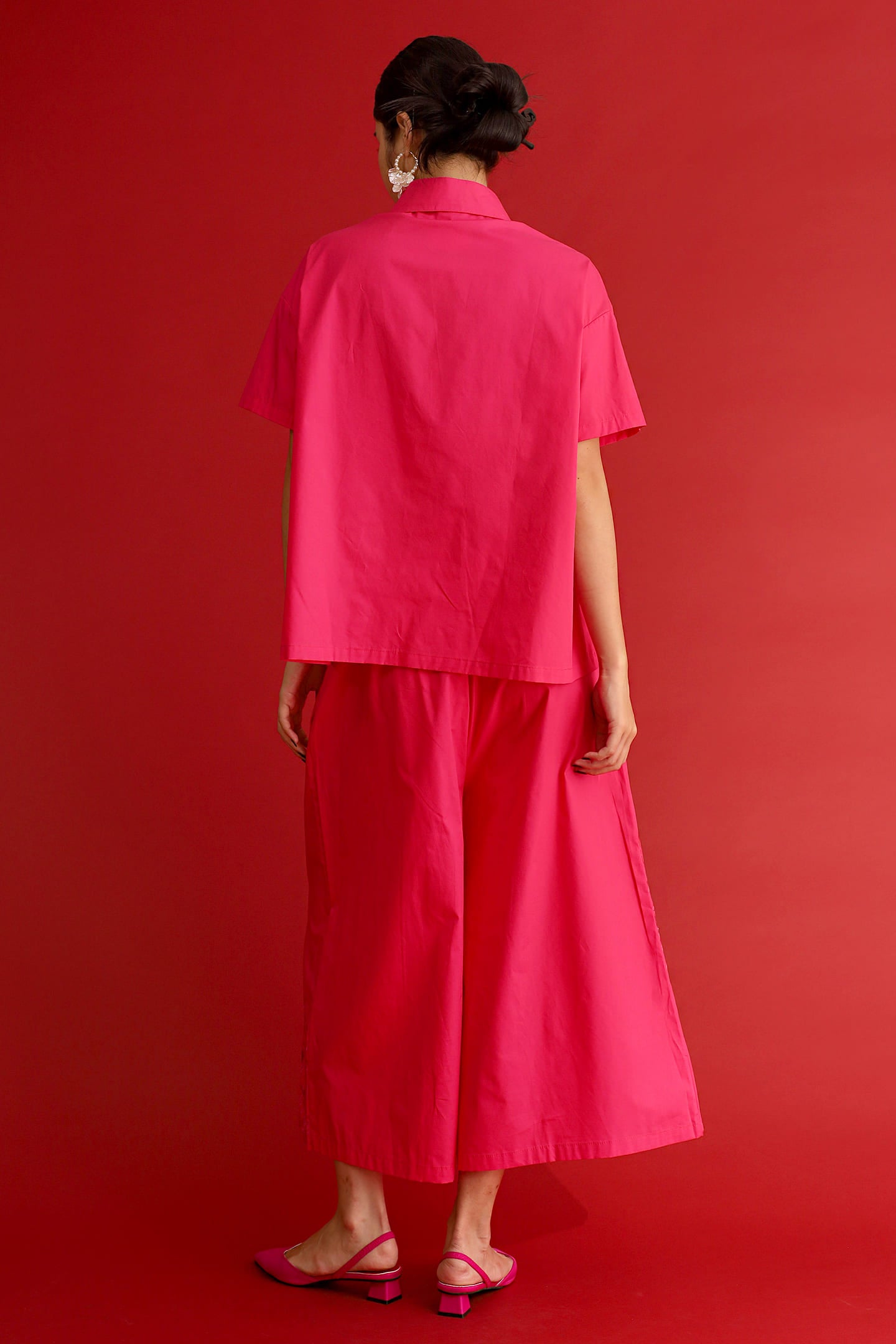 CHOSEN - Pink Reign Embroidered Top