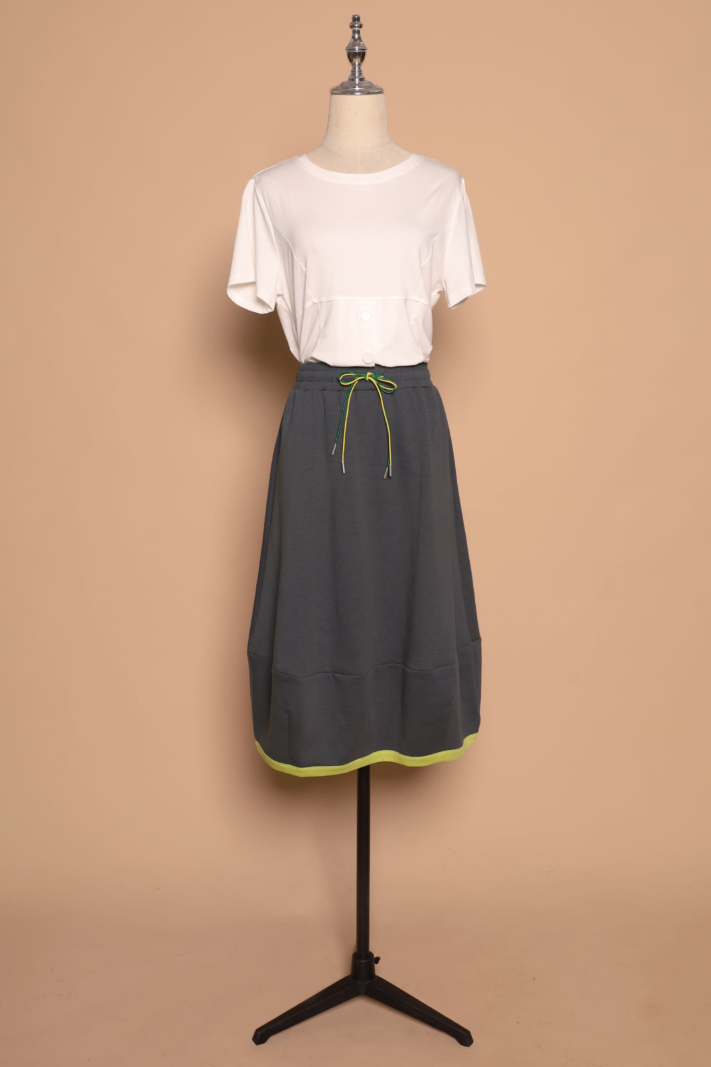PO - Piper Trimming Skirt in Grey