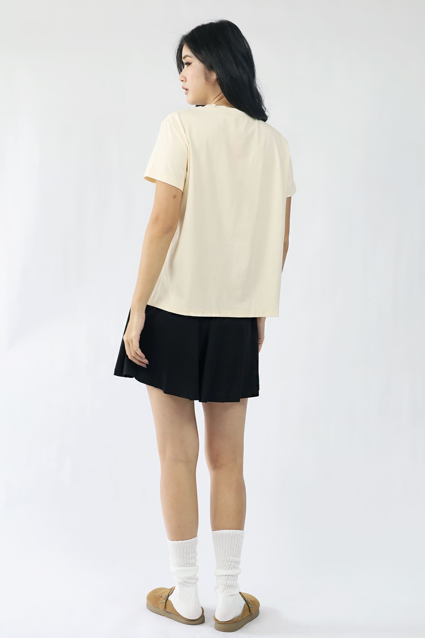 TENCEL - Pocketful Tee in Off White