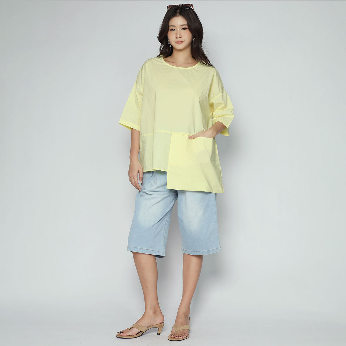 Poe Top in Yellow