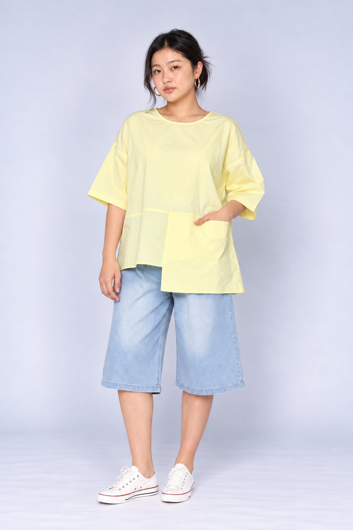Poe Top in Yellow