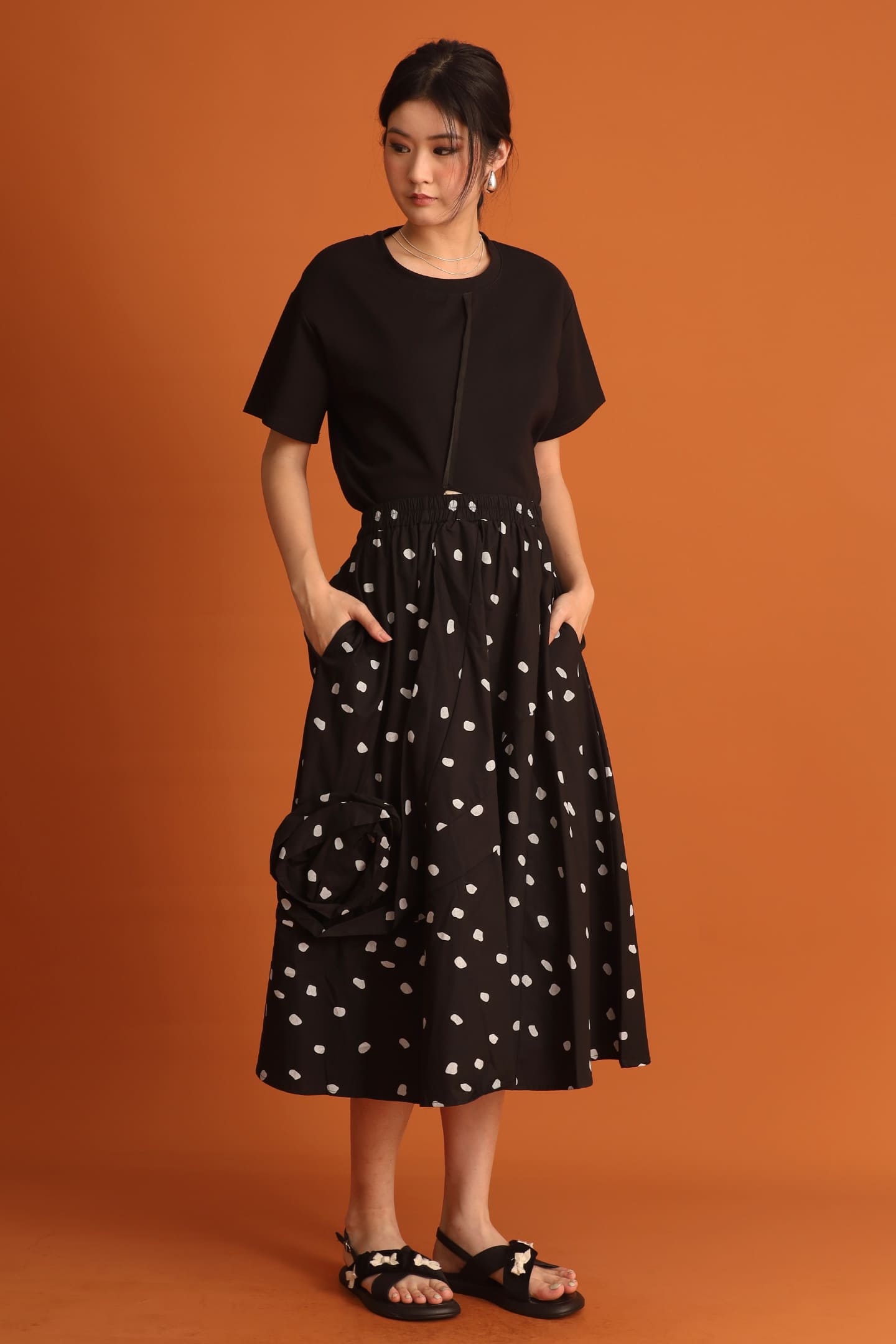 CHOSEN: Jiyeon Polkadot Skirt