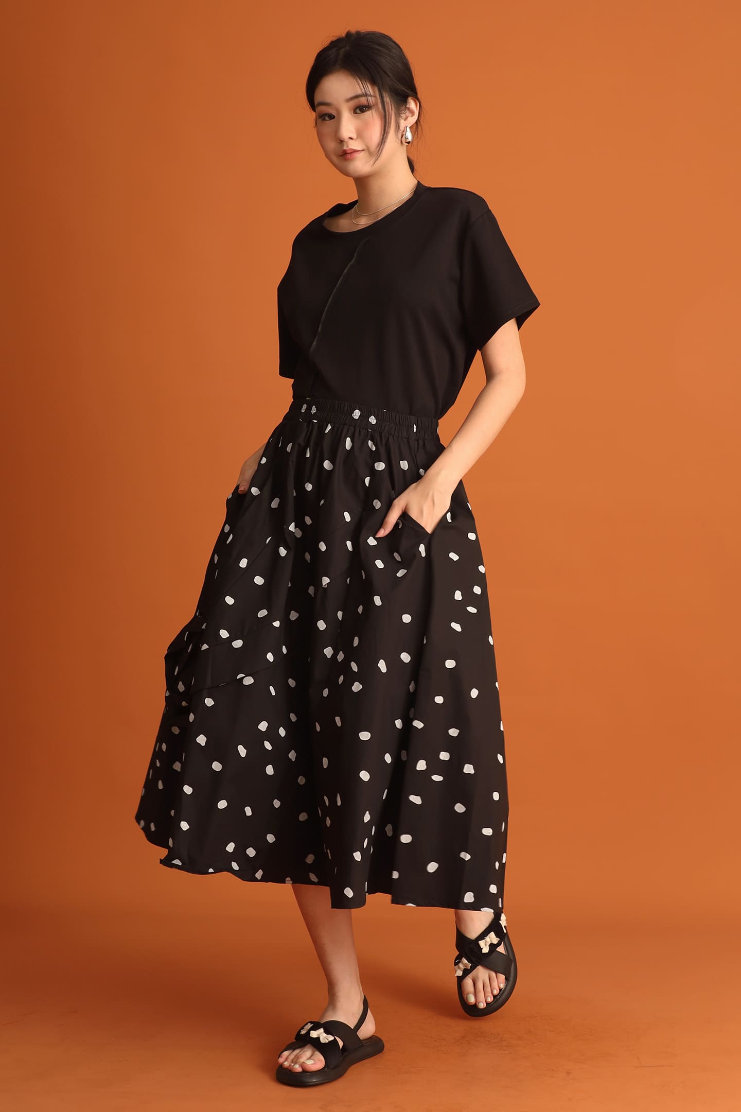 CHOSEN: Jiyeon Polkadot Skirt