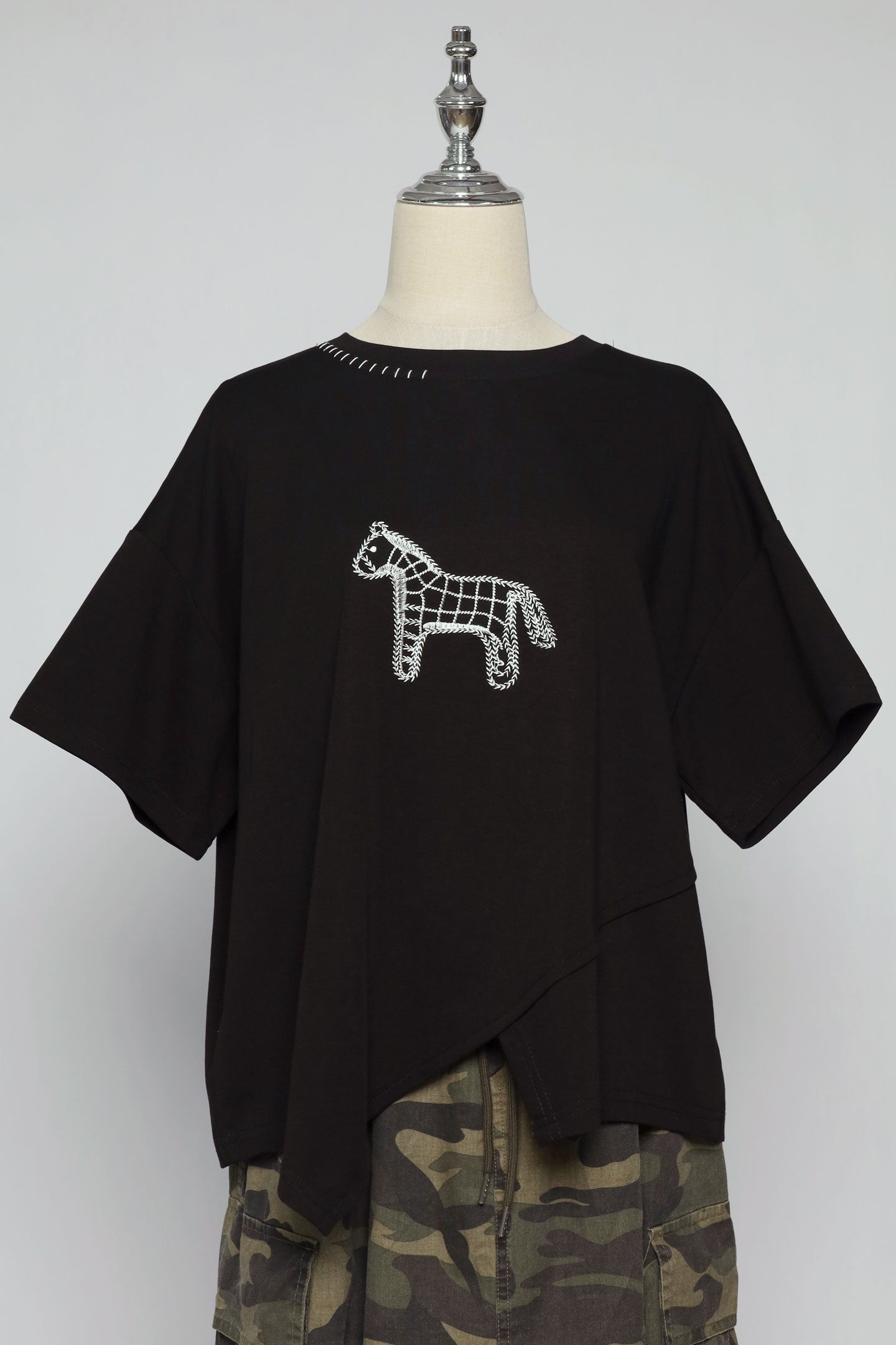 PO - Pony Club Embroidered Top