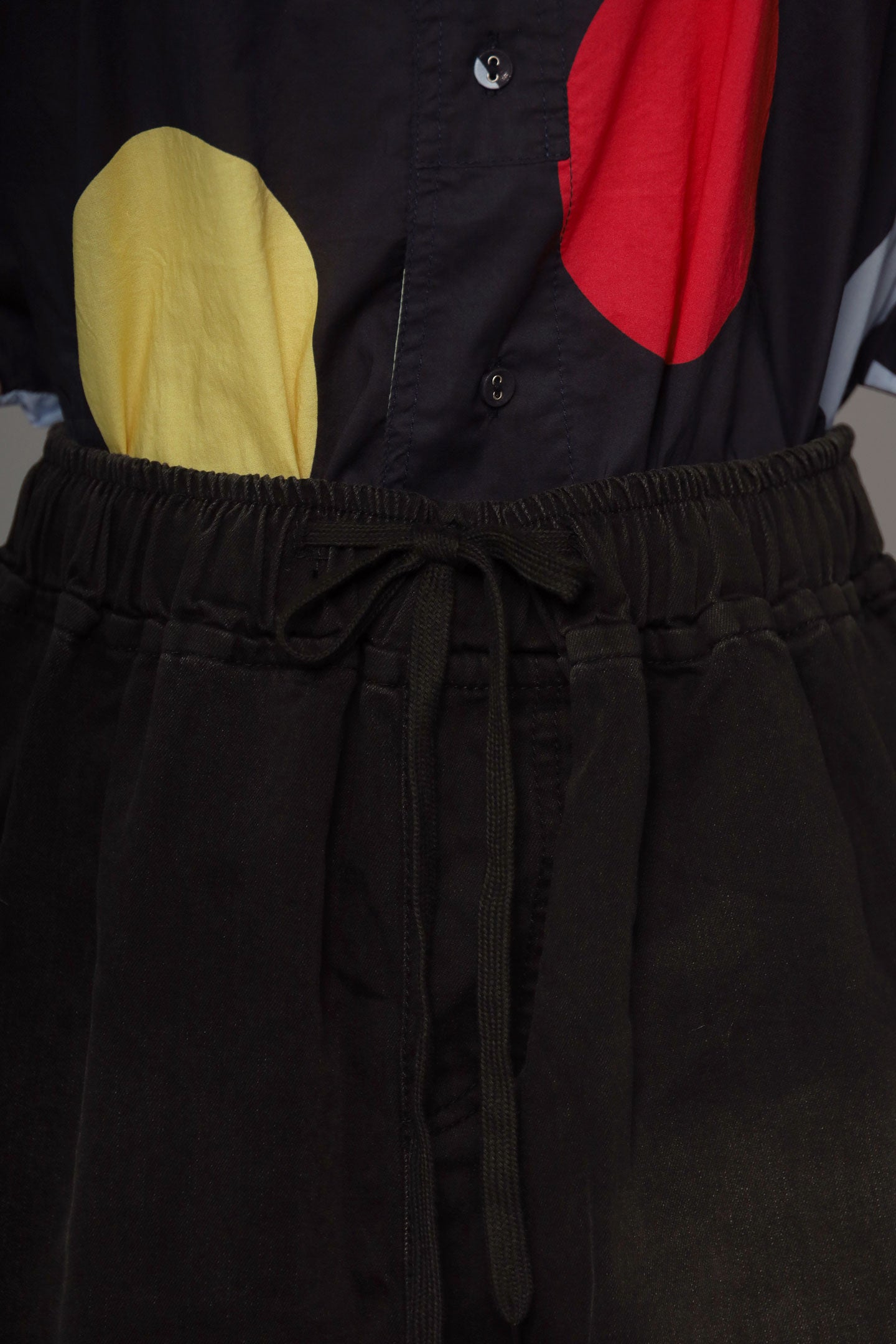 PO - Popie Denim Skorts in Black