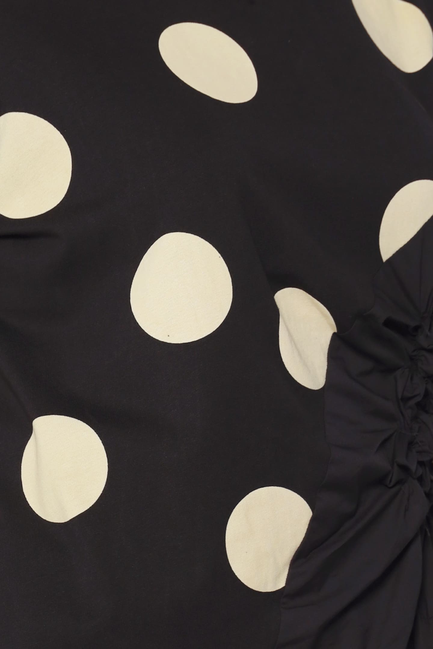 Poppy Polkadot Top in Black