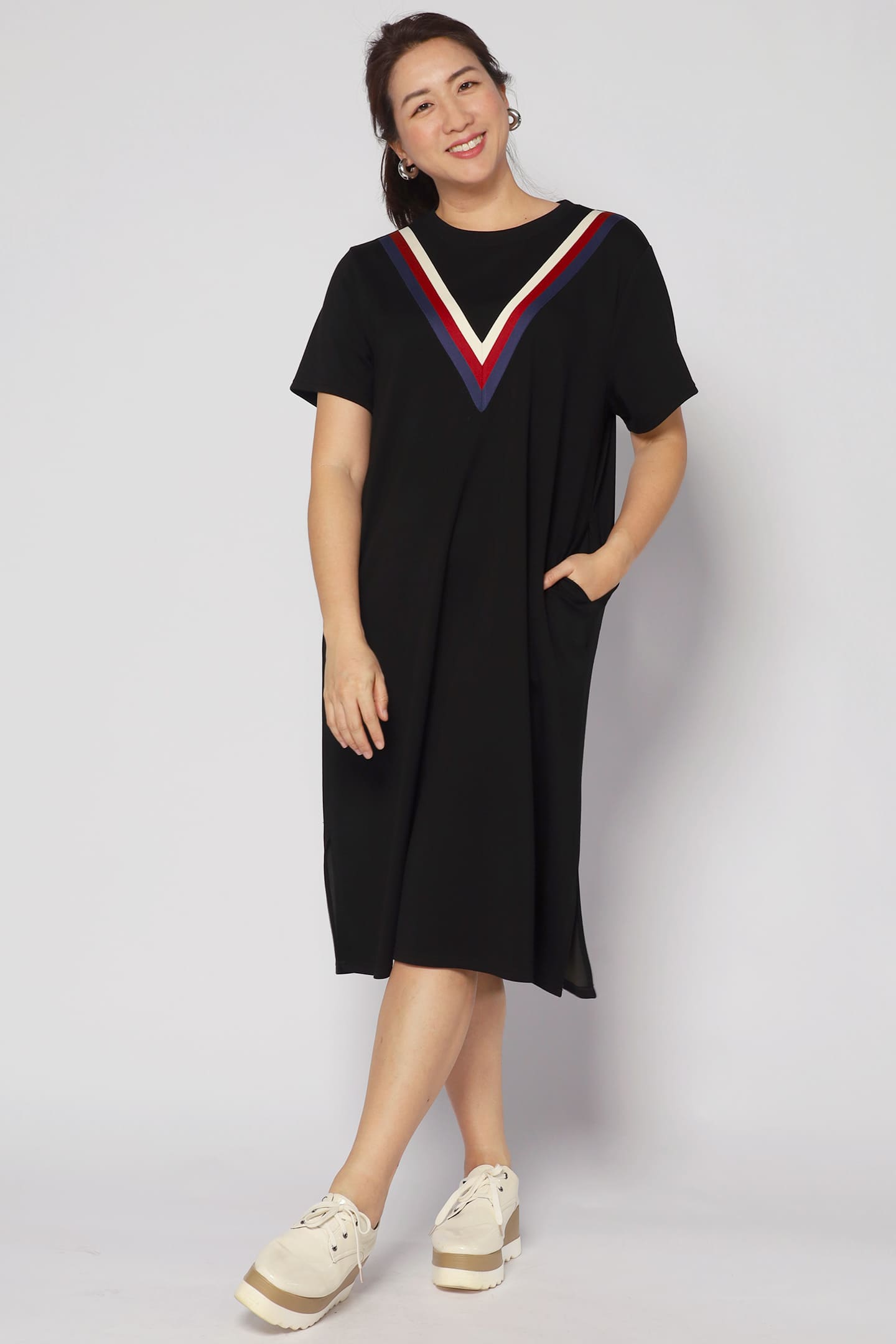 Press Dress in Black