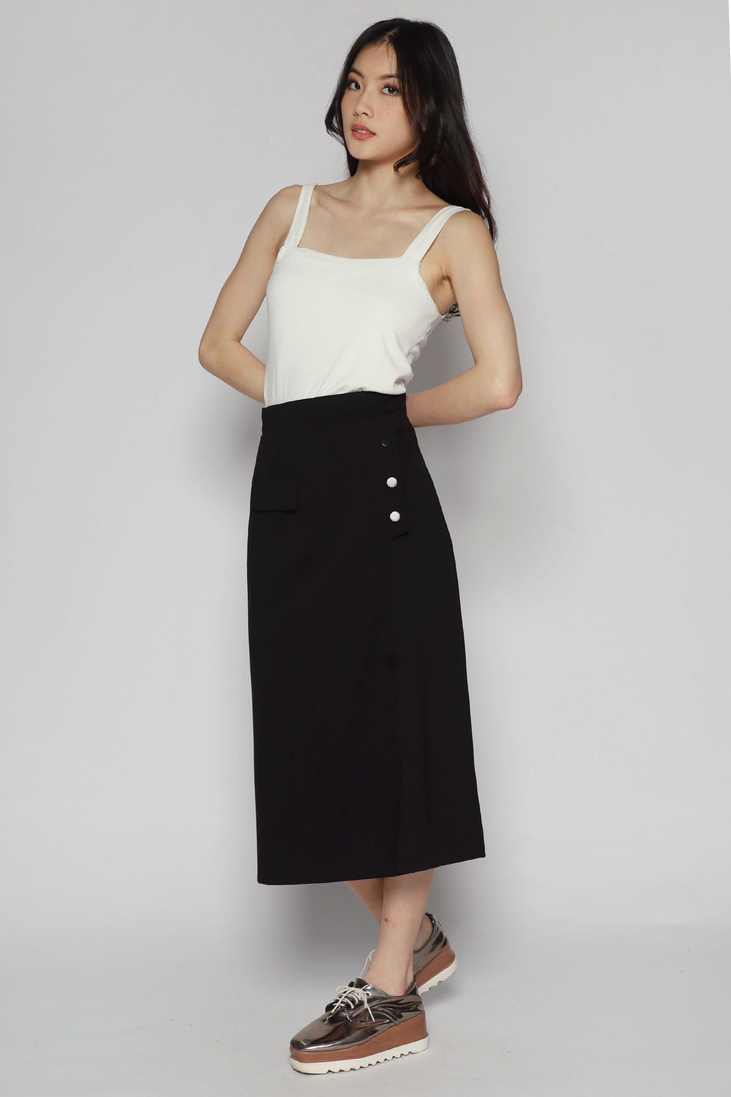 Pippa Skirt in Black