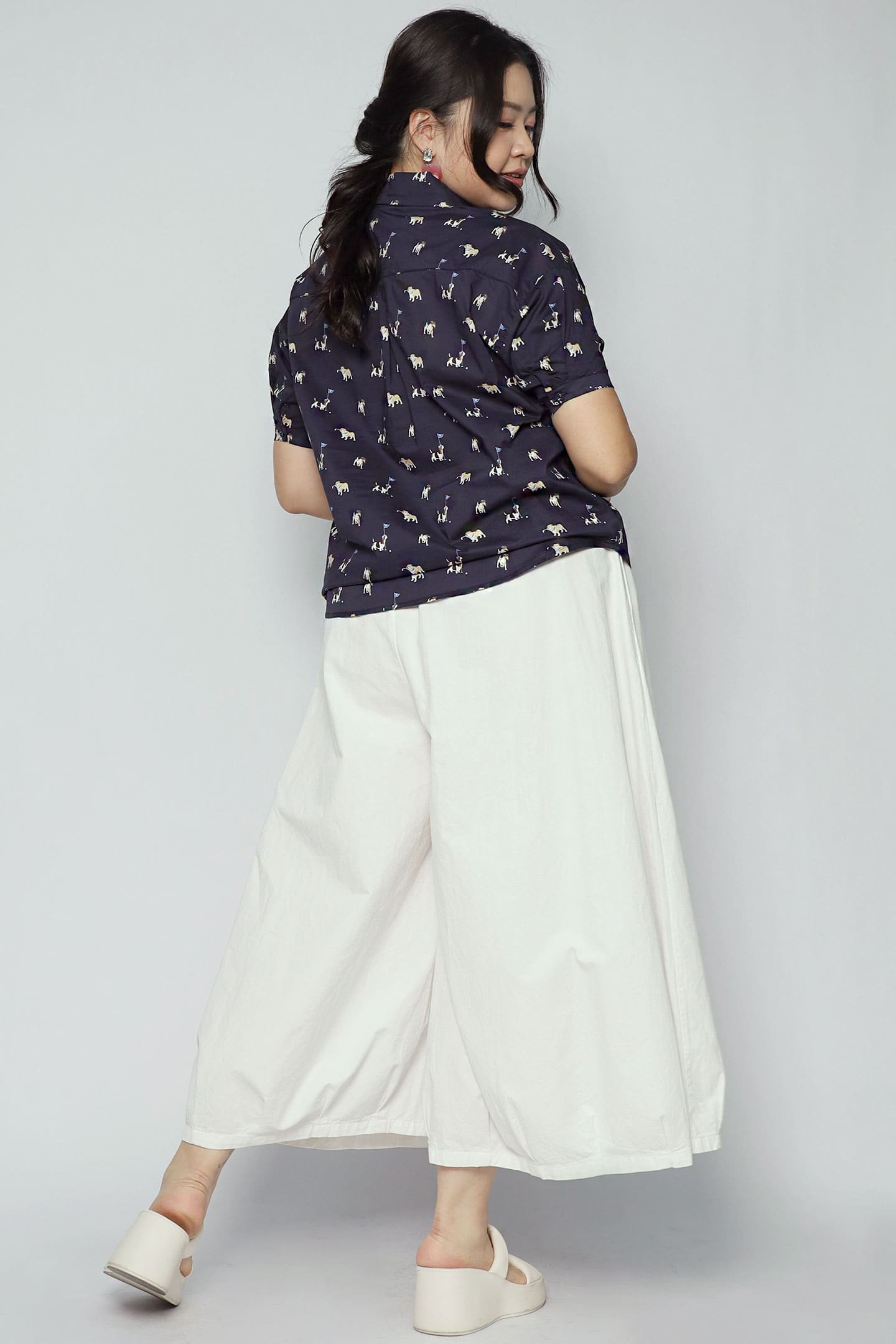 Quirky Top in Safari Scatter