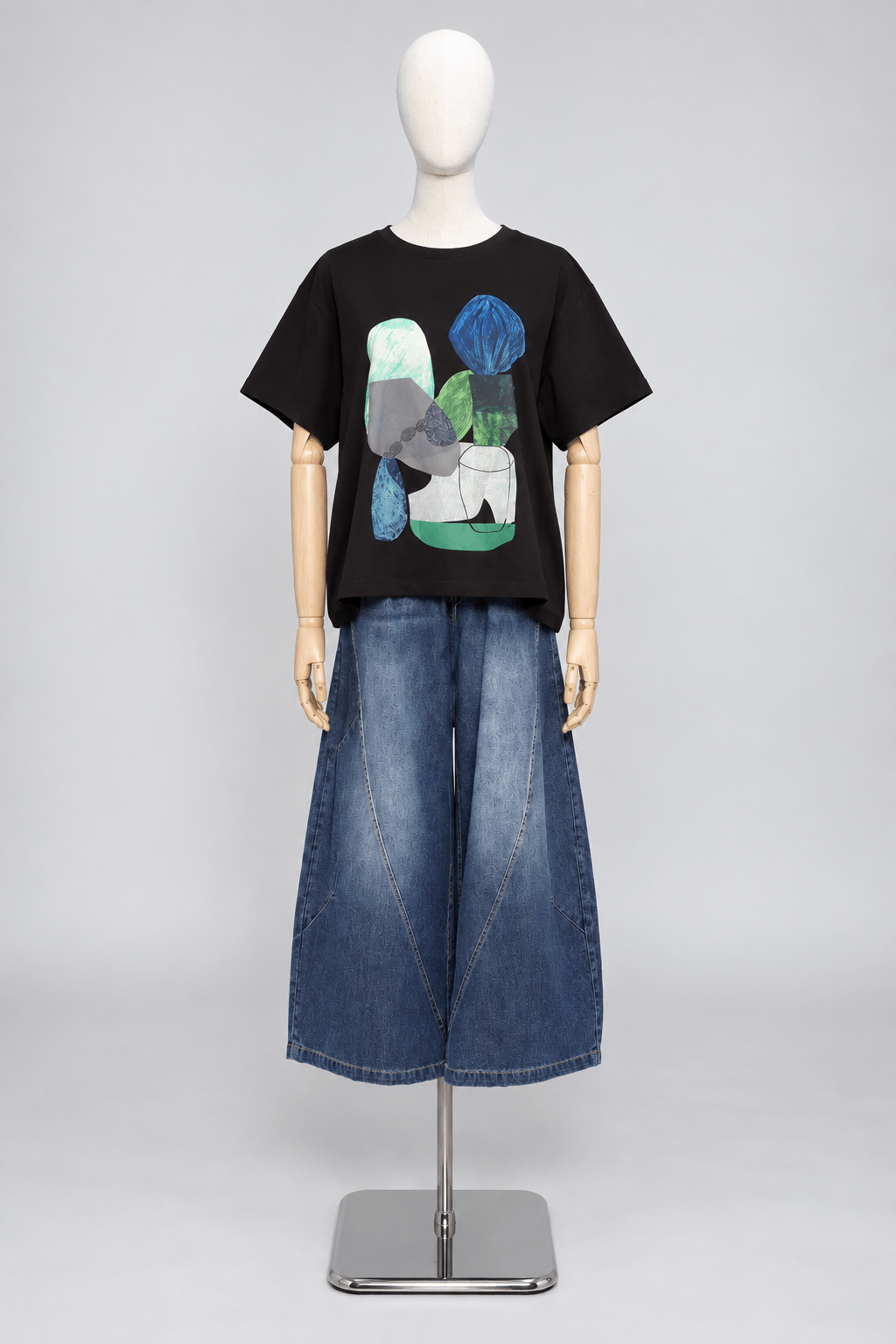 PO - Raenelle Abstract Printed Top