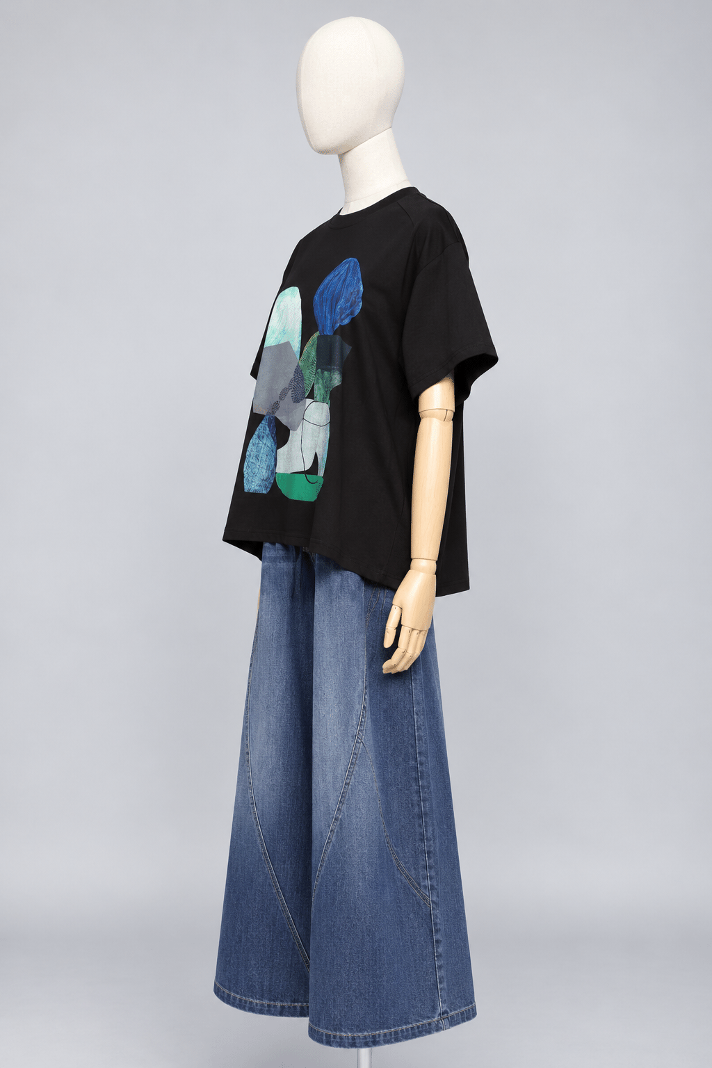 PO - Raenelle Abstract Printed Top