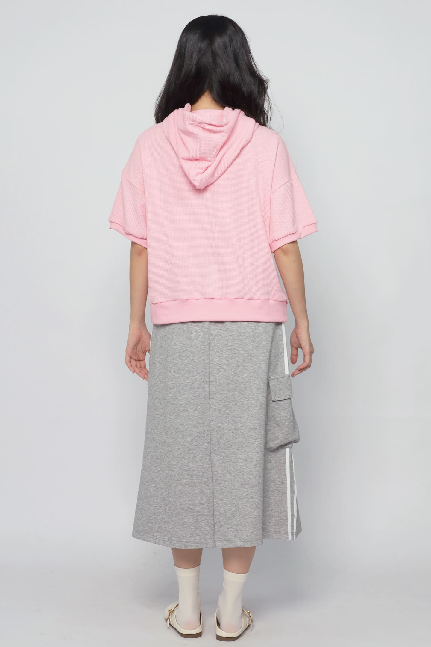 JOY - Rabibi Bunny Hoodie Top in Pink