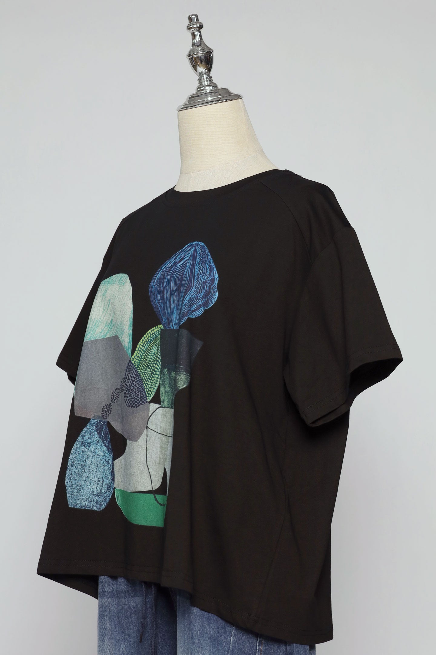 PO - Raenelle Abstract Printed Top