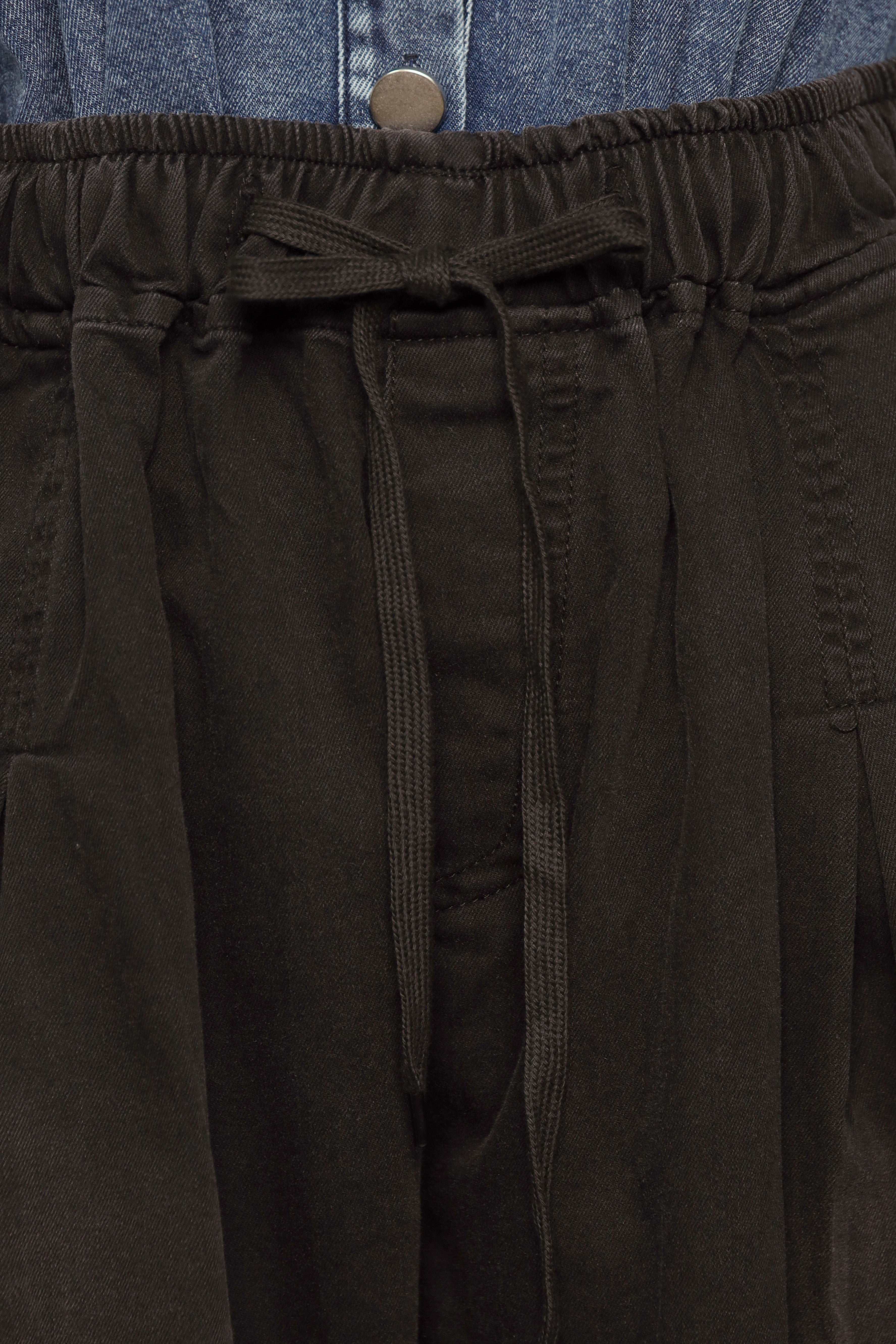 PO - Rayney Denim Shorts in Black