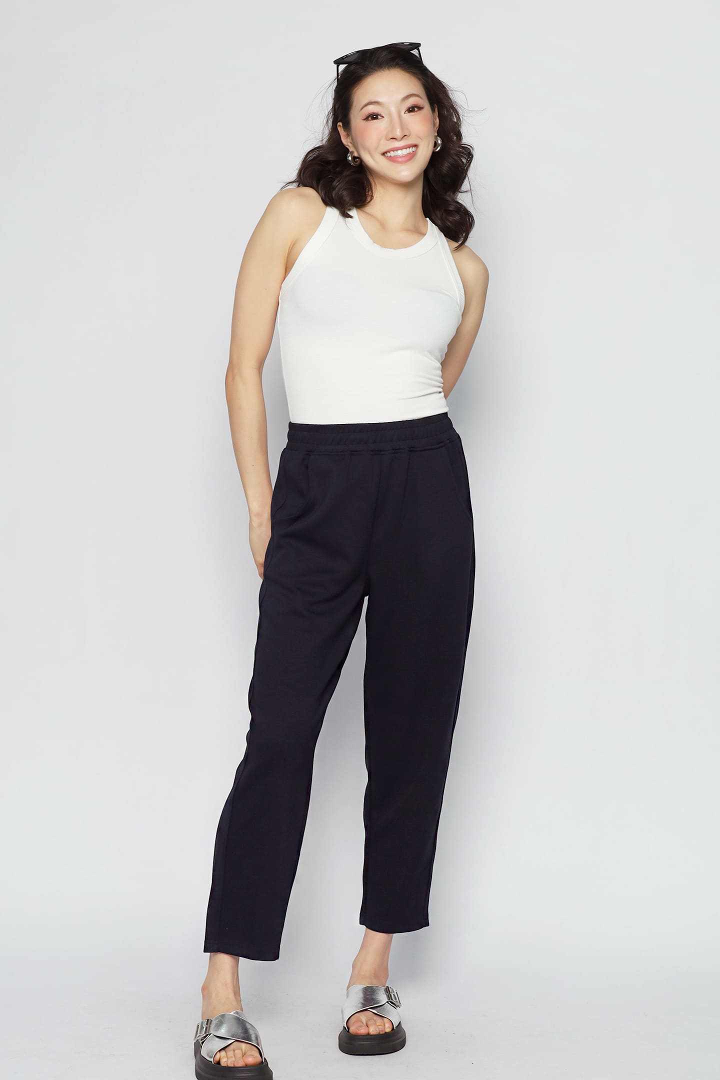 JOY - Ready to Go Pants in Blue