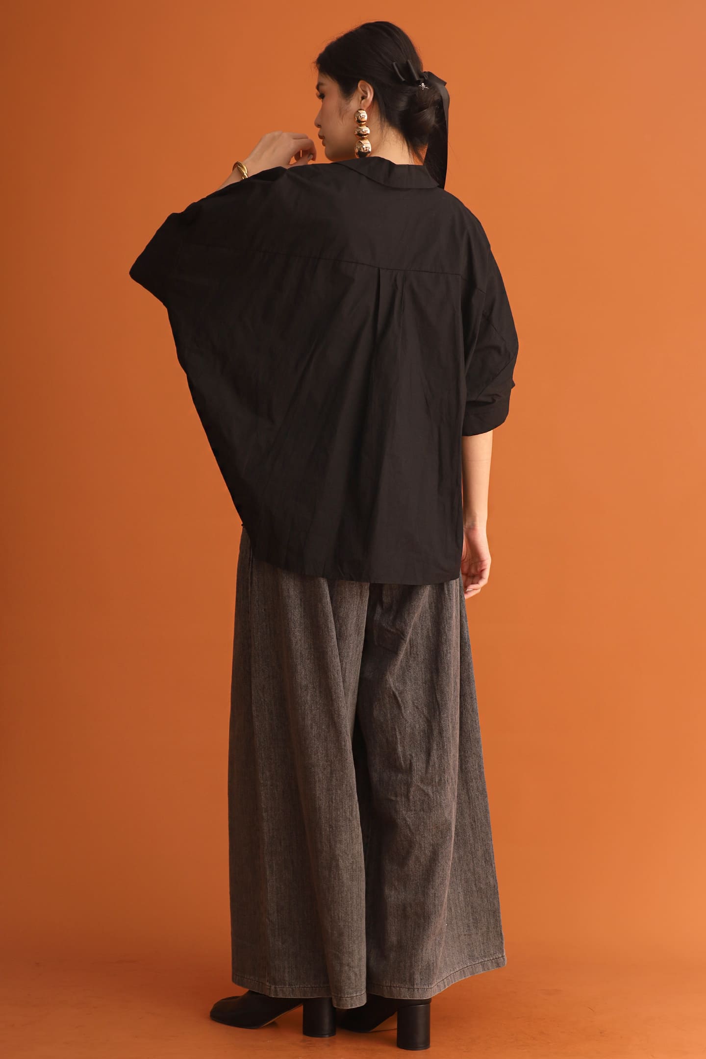 CHOSEN - Rebel Muse Pleated Top