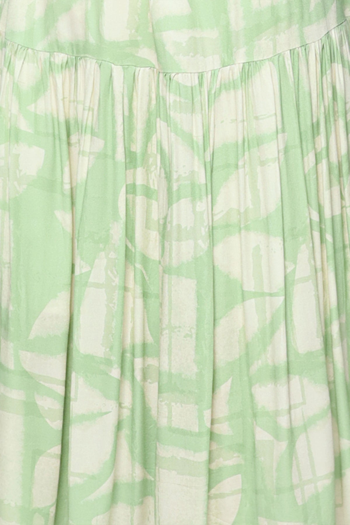 Reisha Dress in Sage Strokes