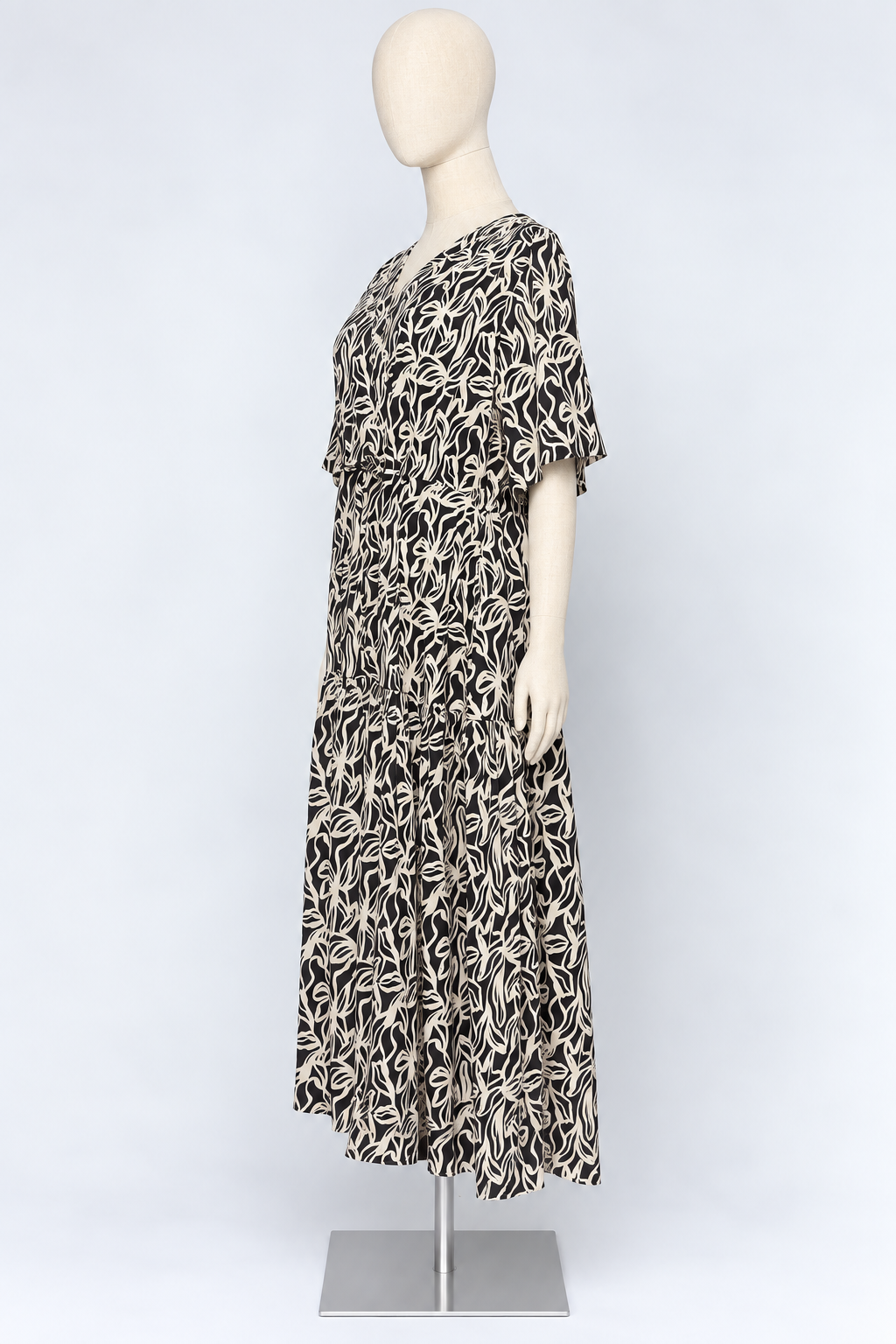 PO - Reisha Dress in Palm Noir