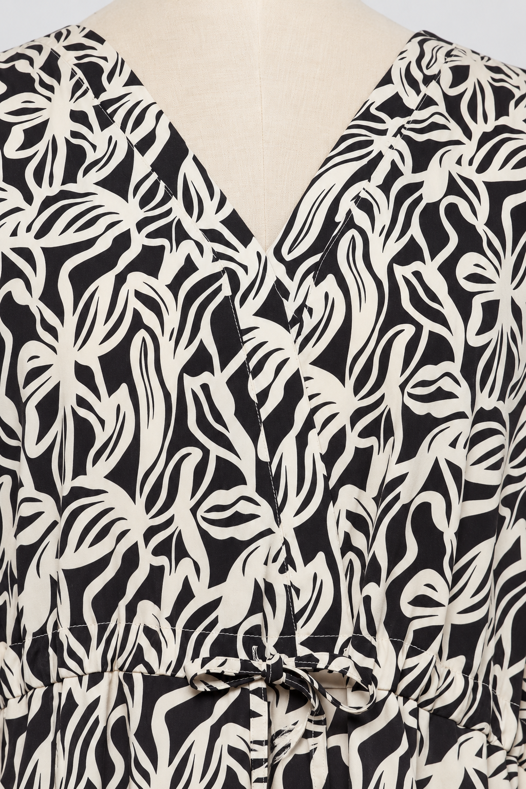 PO - Reisha Dress in Palm Noir