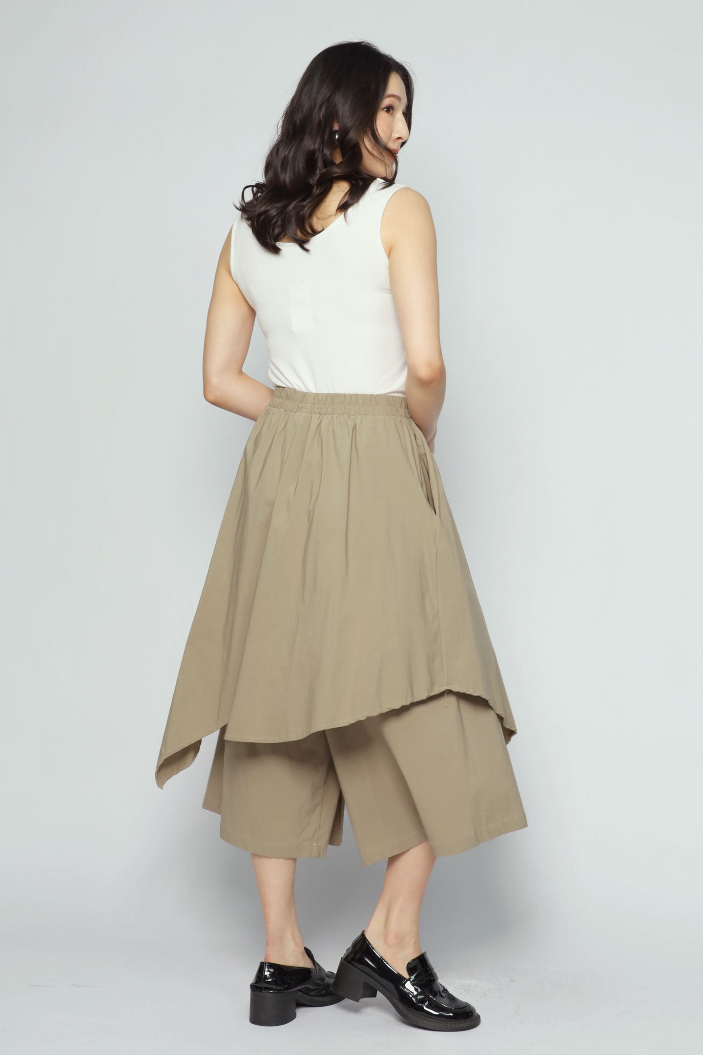 Ren Foldover Pants in Khaki
