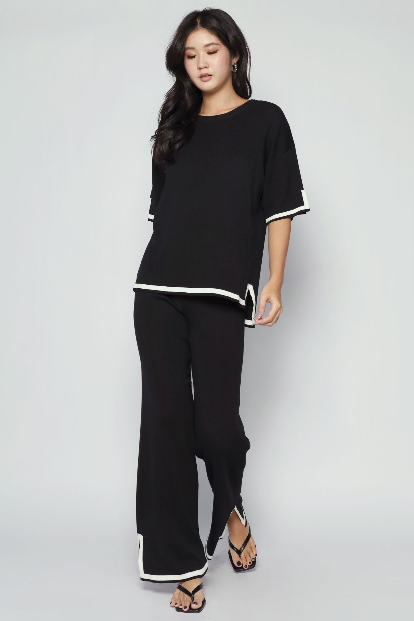 Rhea 2 in 1 Knit Top and Pants Set