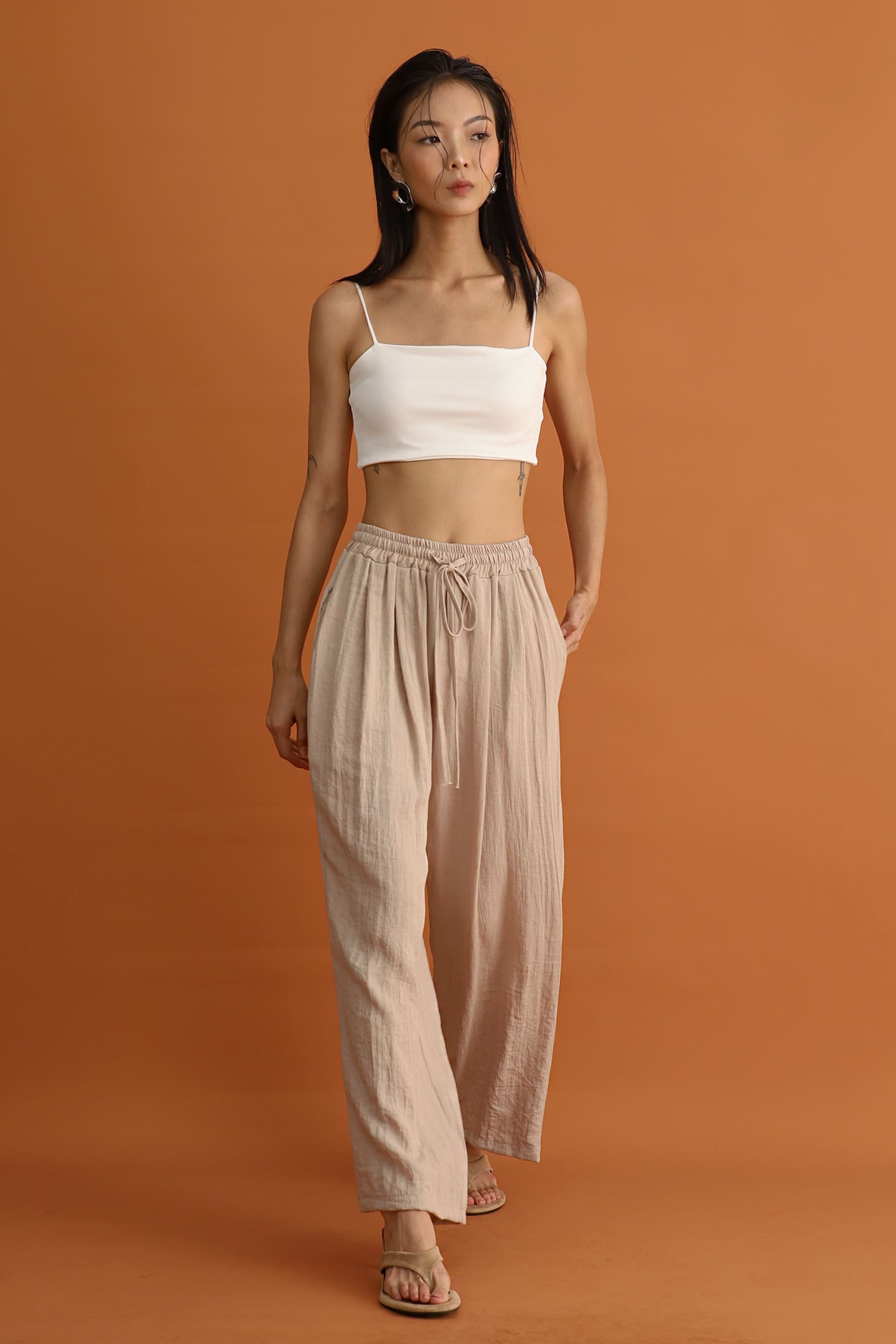 CHOSEN - Rio Pants in Sand Beige