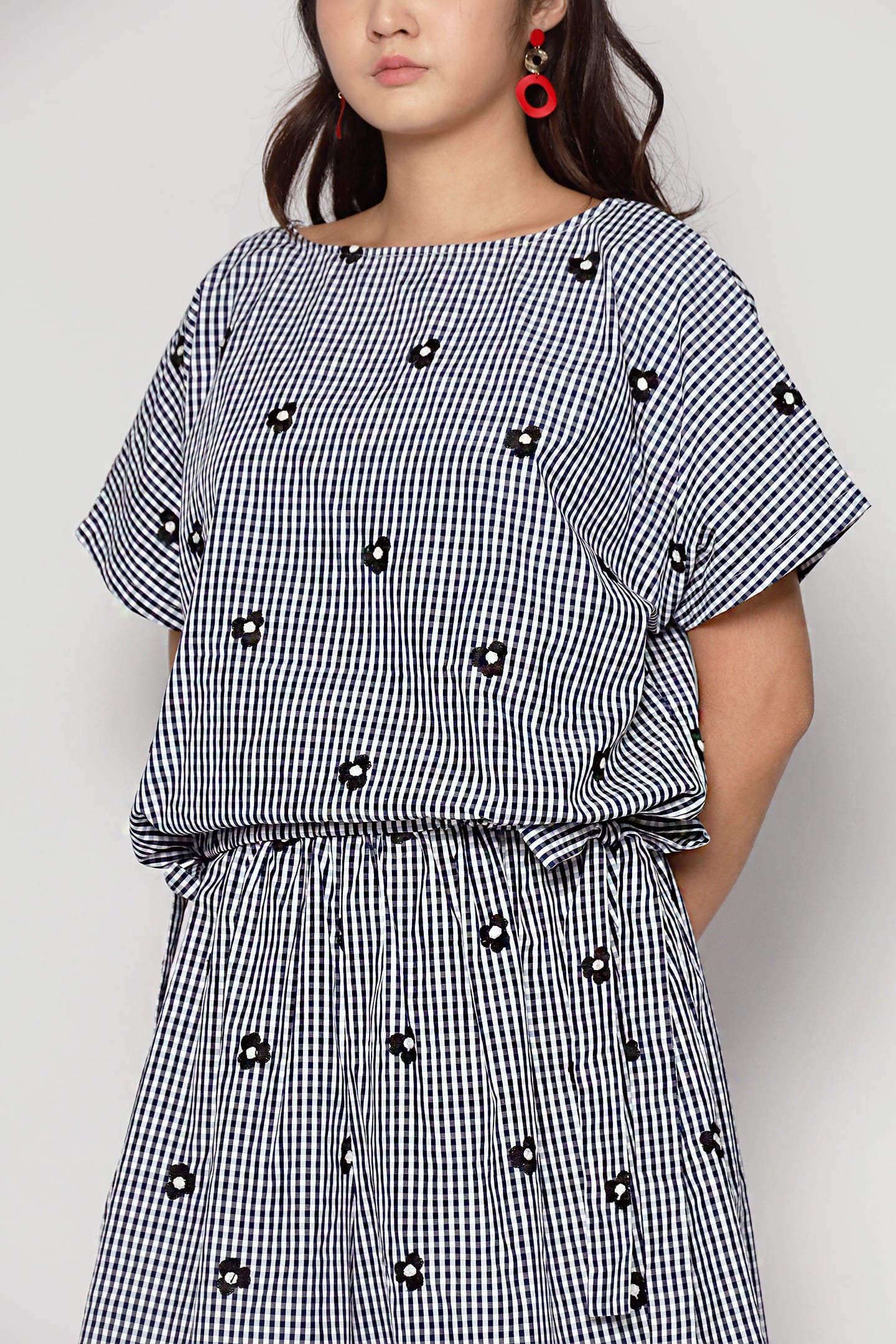 Ririsu Reversible Top in Picnic Bloom