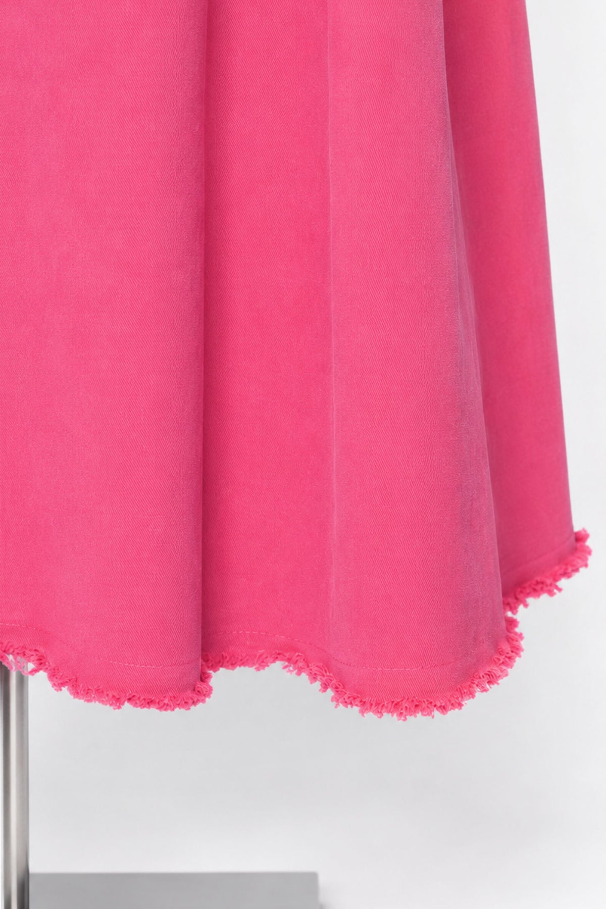 PO - Roux Denim Skirt in Pink