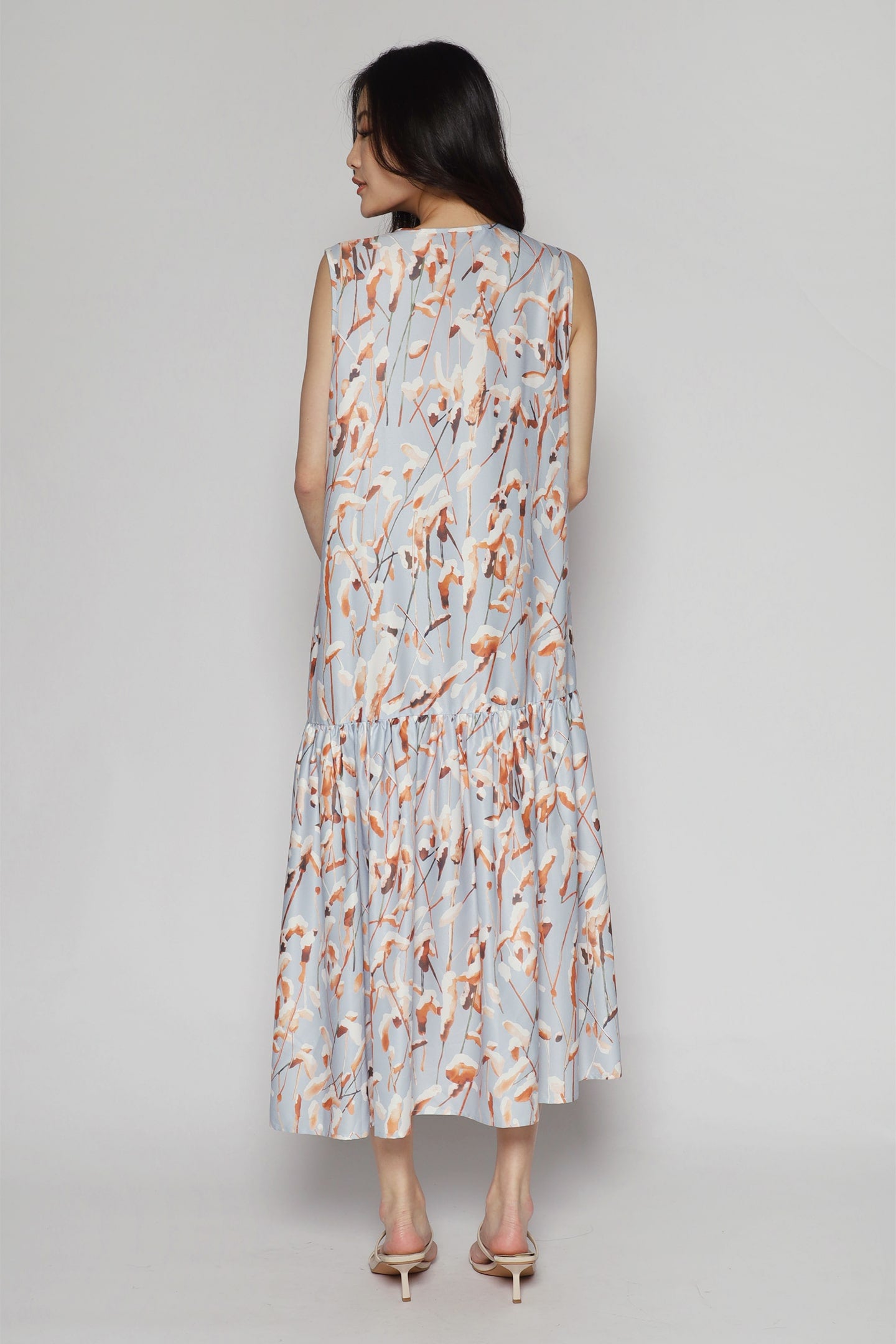 Romy Dress in Sweet Blue Floral