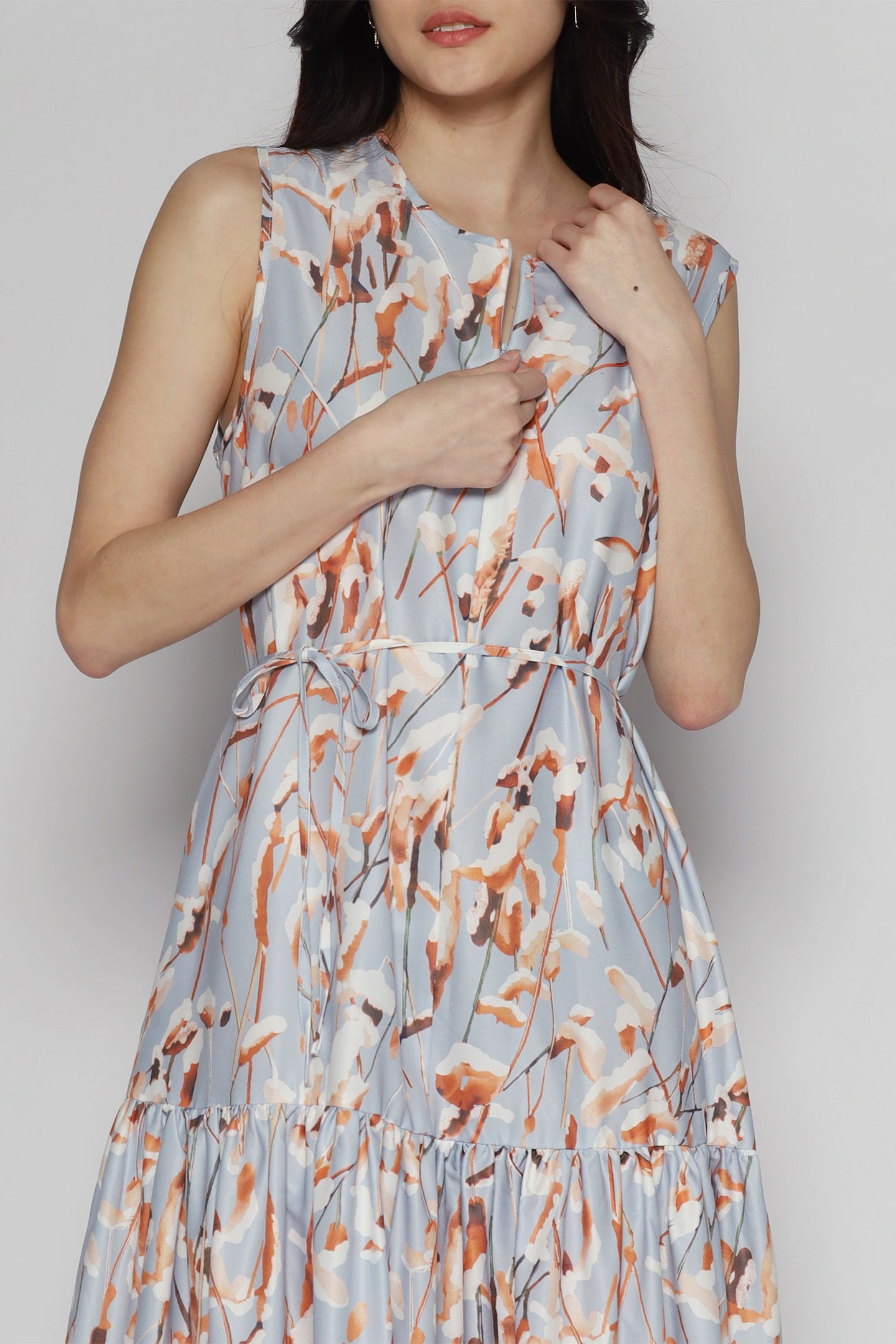 Romy Dress in Sweet Blue Floral