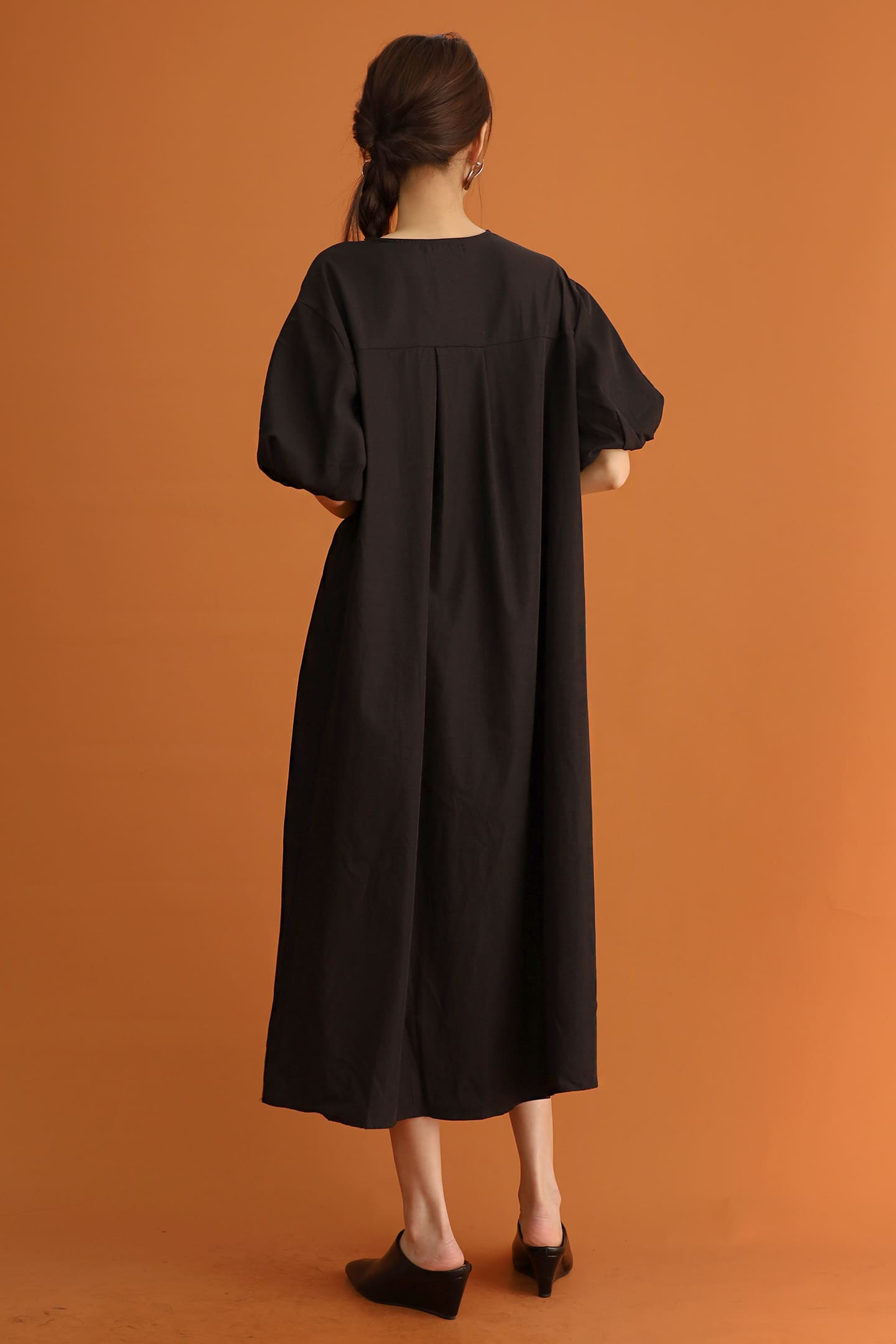 CHOSEN - Ruka Dress in Black