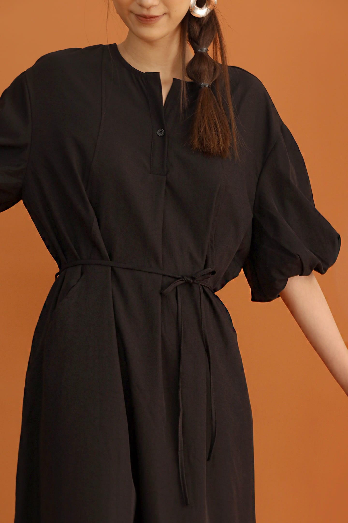 CHOSEN - Ruka Dress in Black