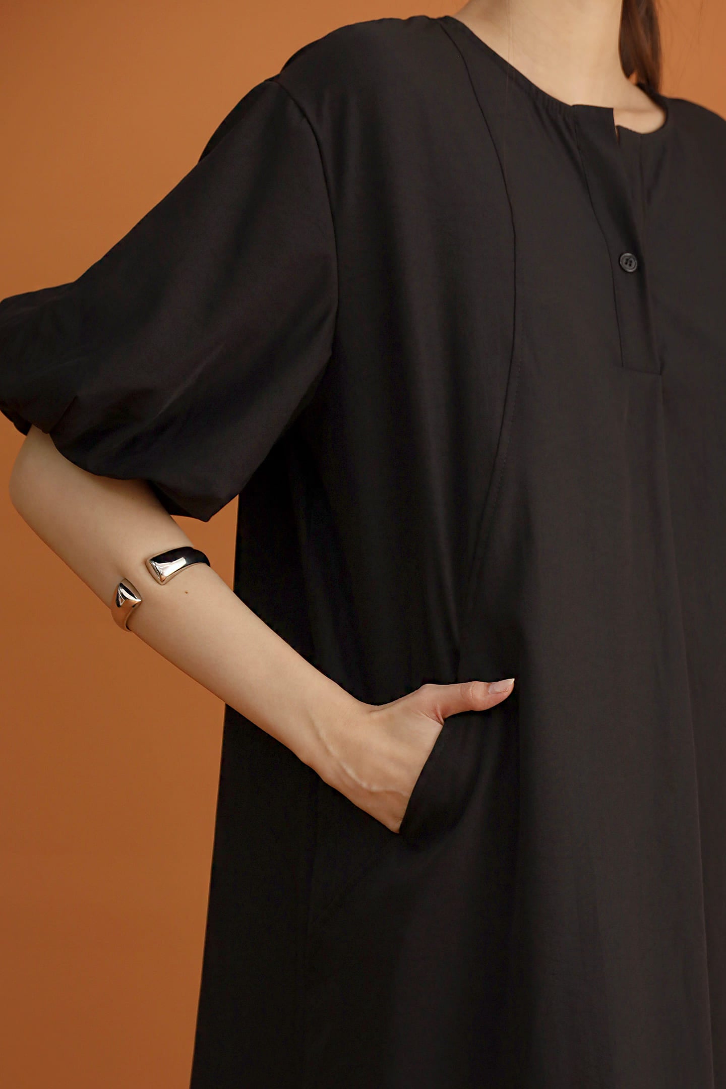 CHOSEN - Ruka Dress in Black