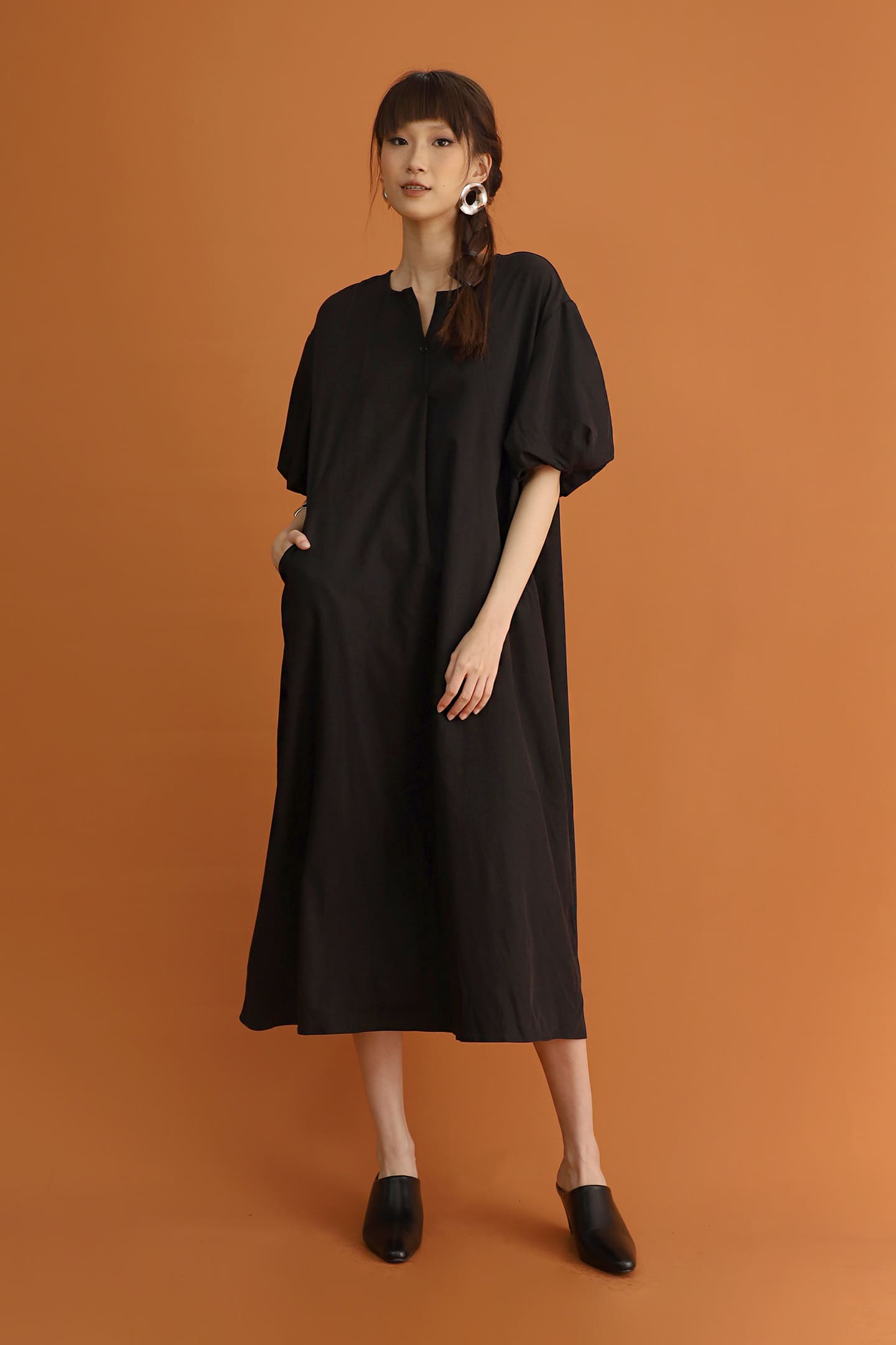CHOSEN - Ruka Dress in Black