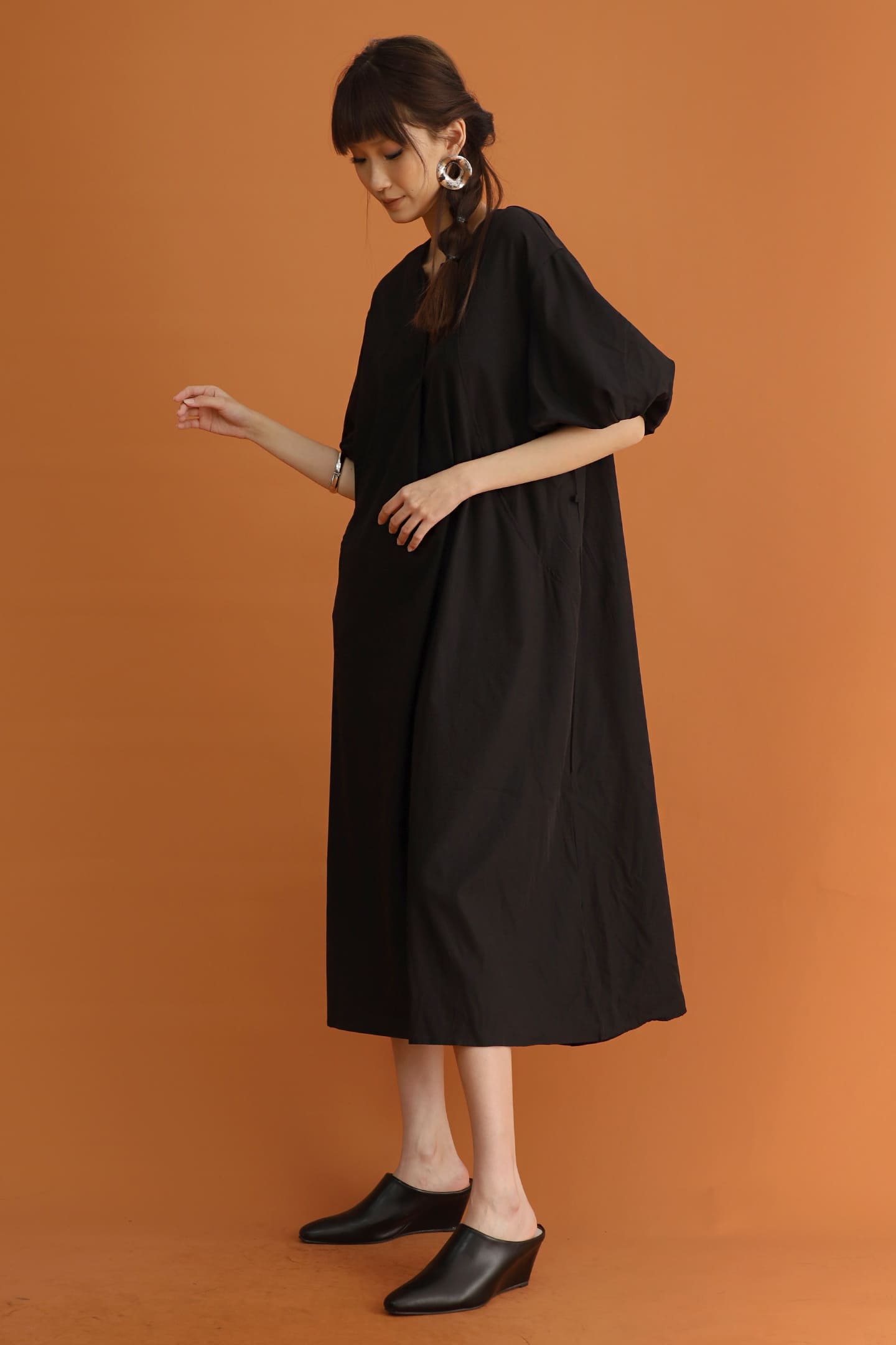 CHOSEN - Ruka Dress in Black