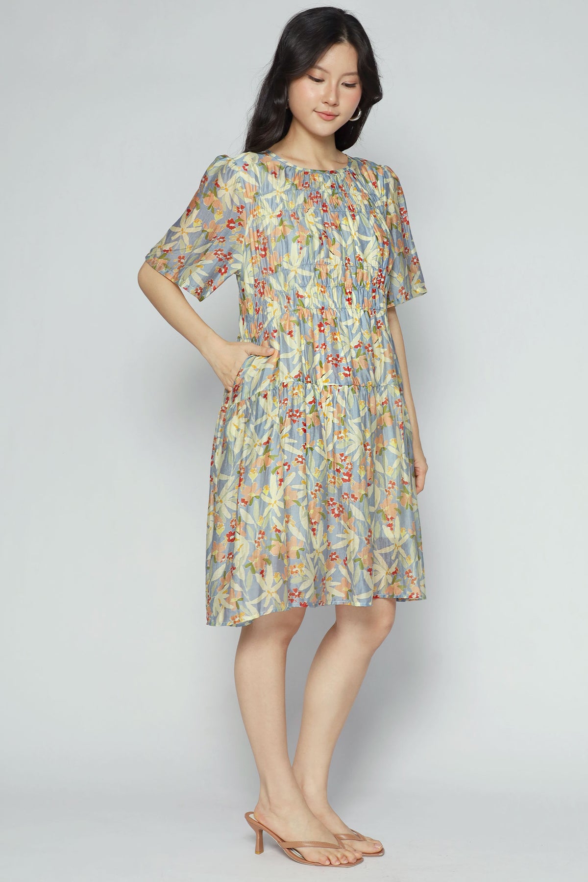 Sastha Dress in Floral Daydream