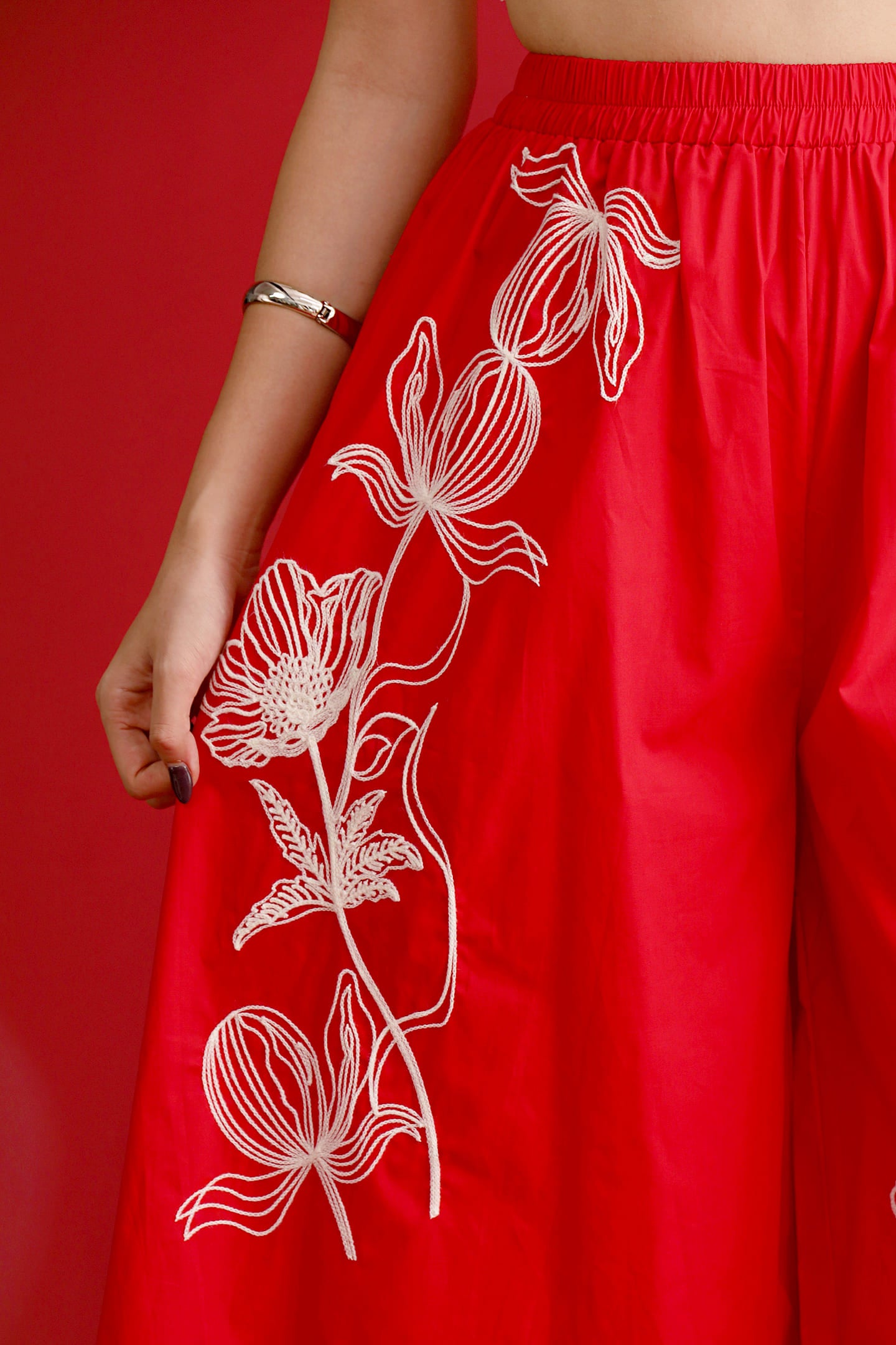 CHOSEN - Scarlet Signature Embroidered Pants